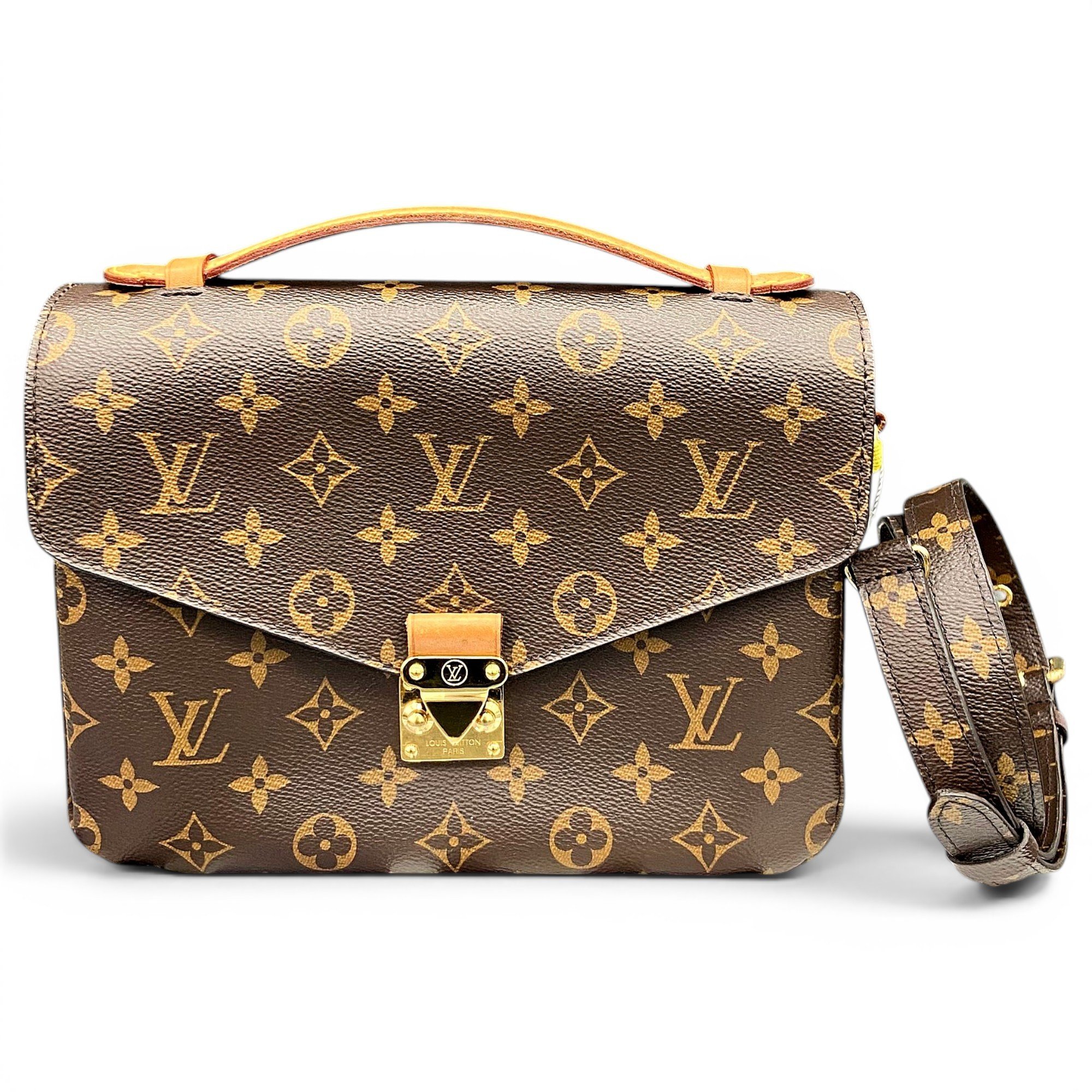 Metis leather handbag
