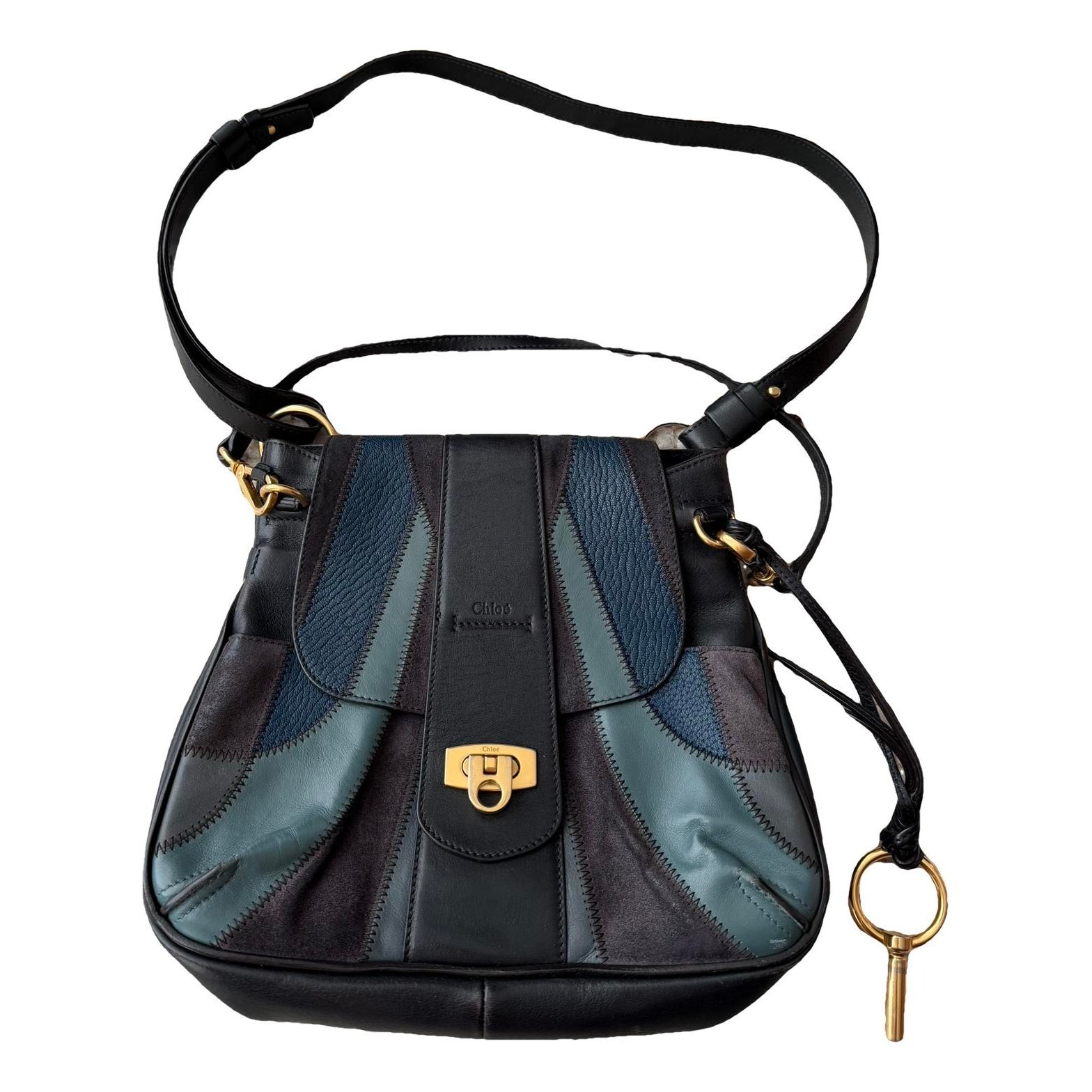 Lexa leather handbag