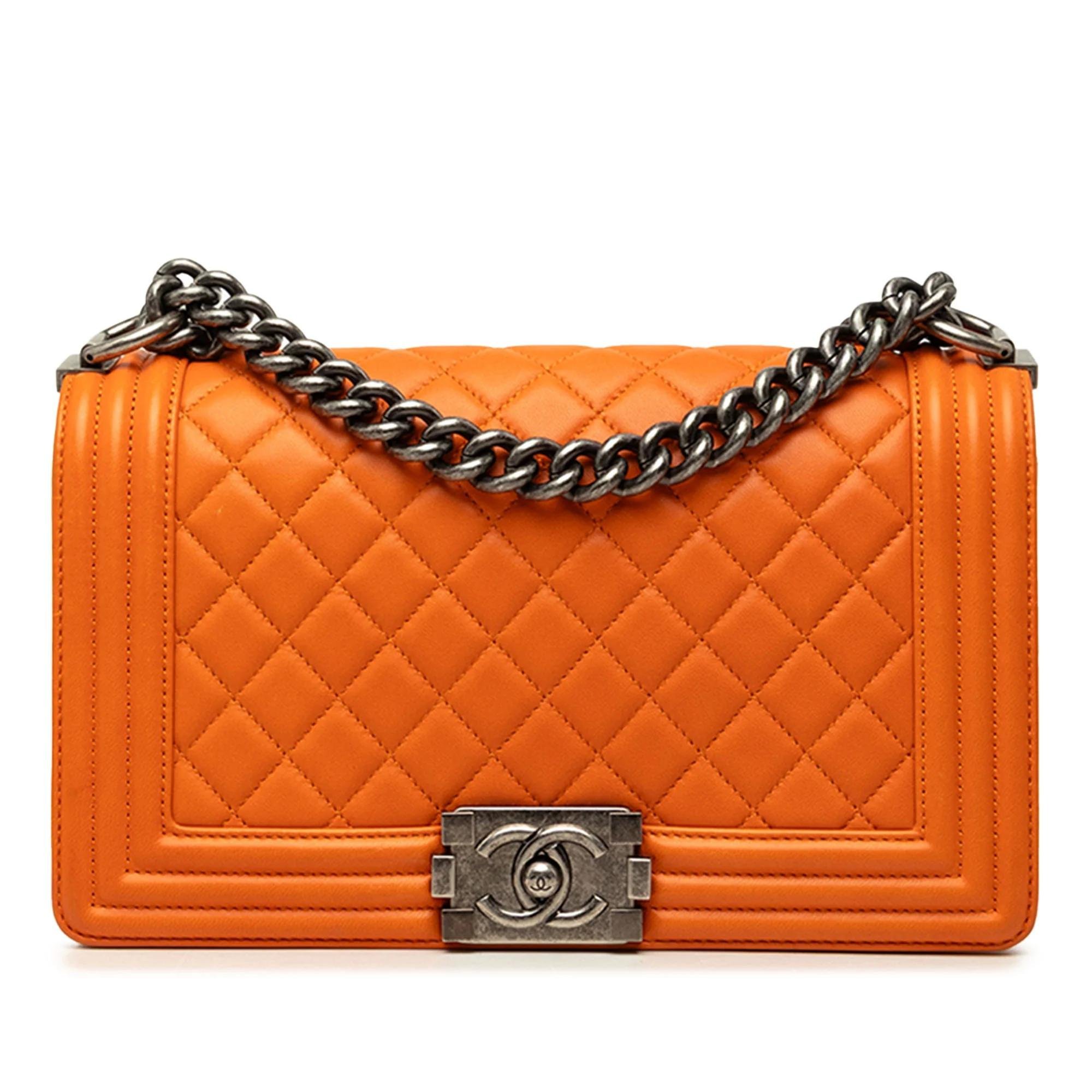 Boy leather crossbody bag