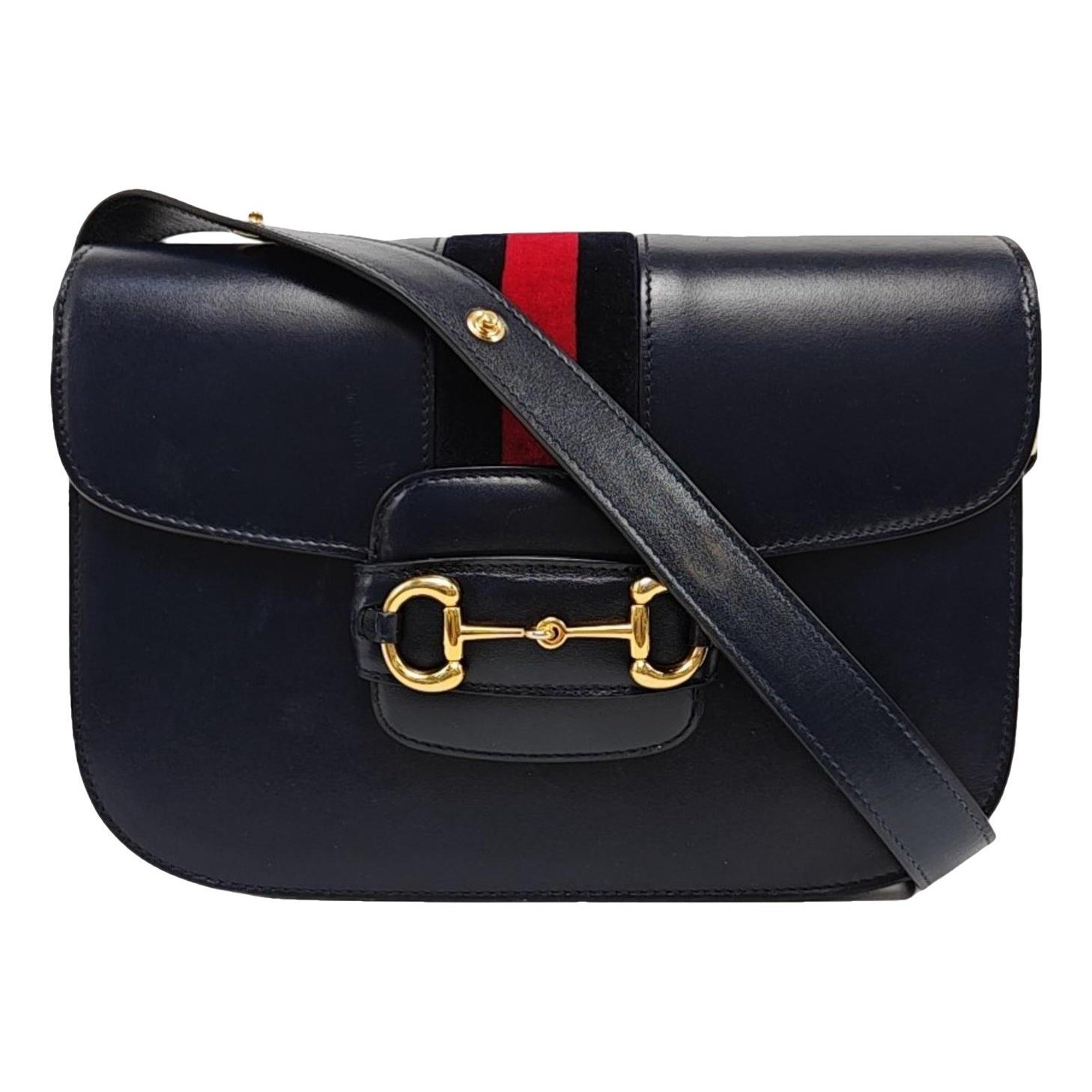 Handle Horsebit 1955 leather handbag