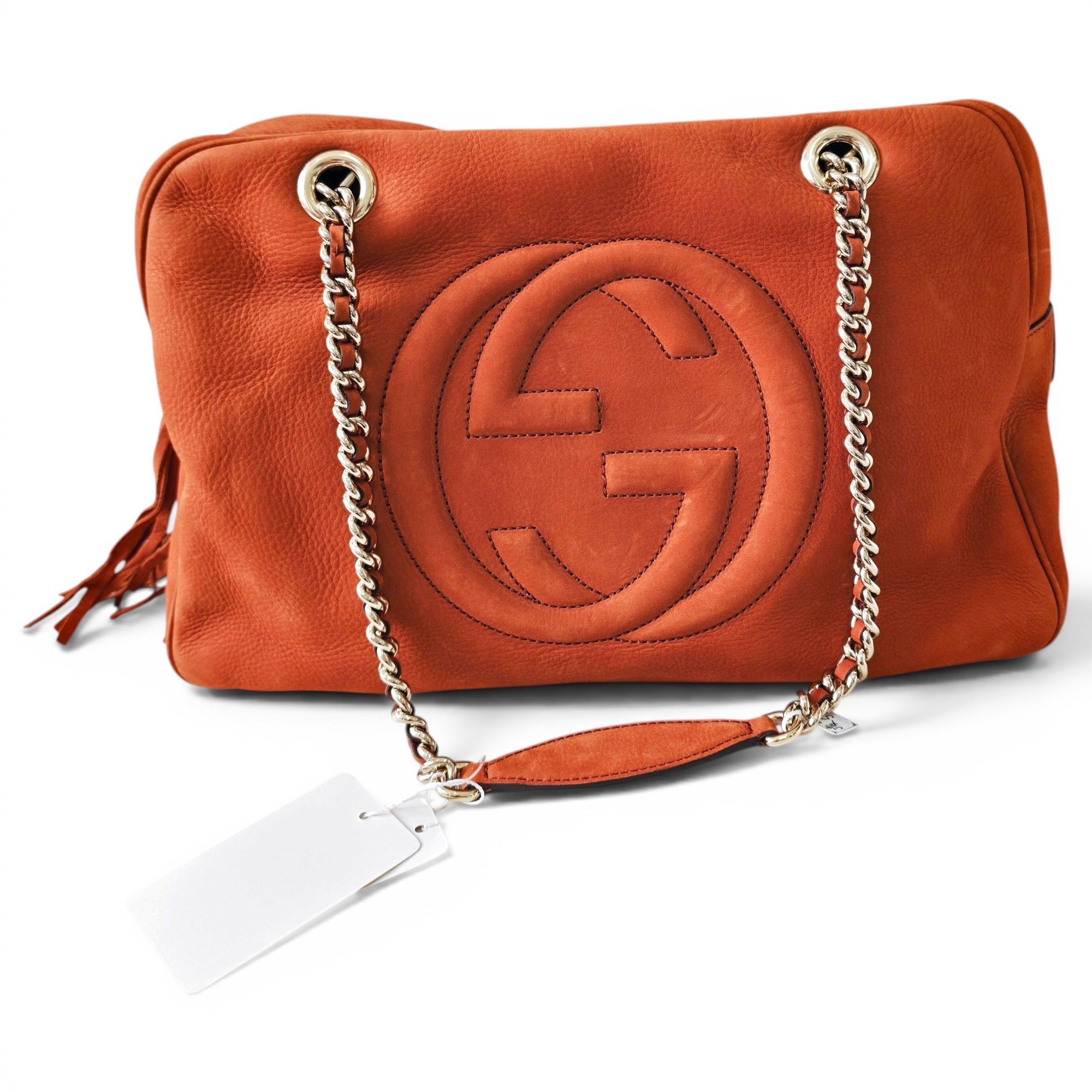 Leather handbag