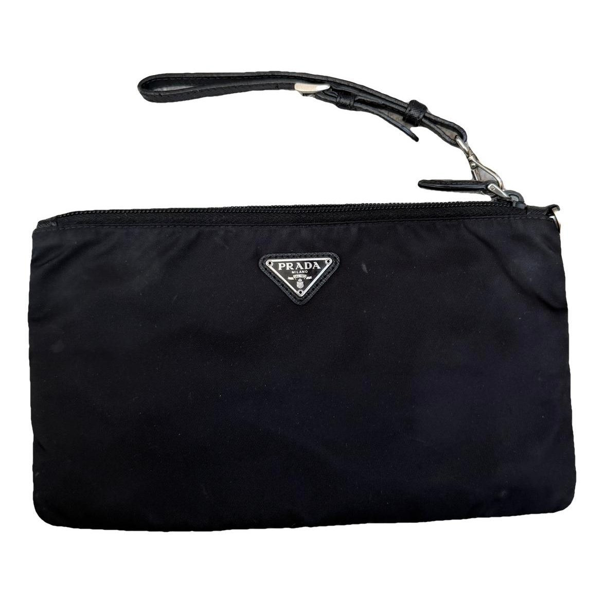 Re-Nylon clutch bag