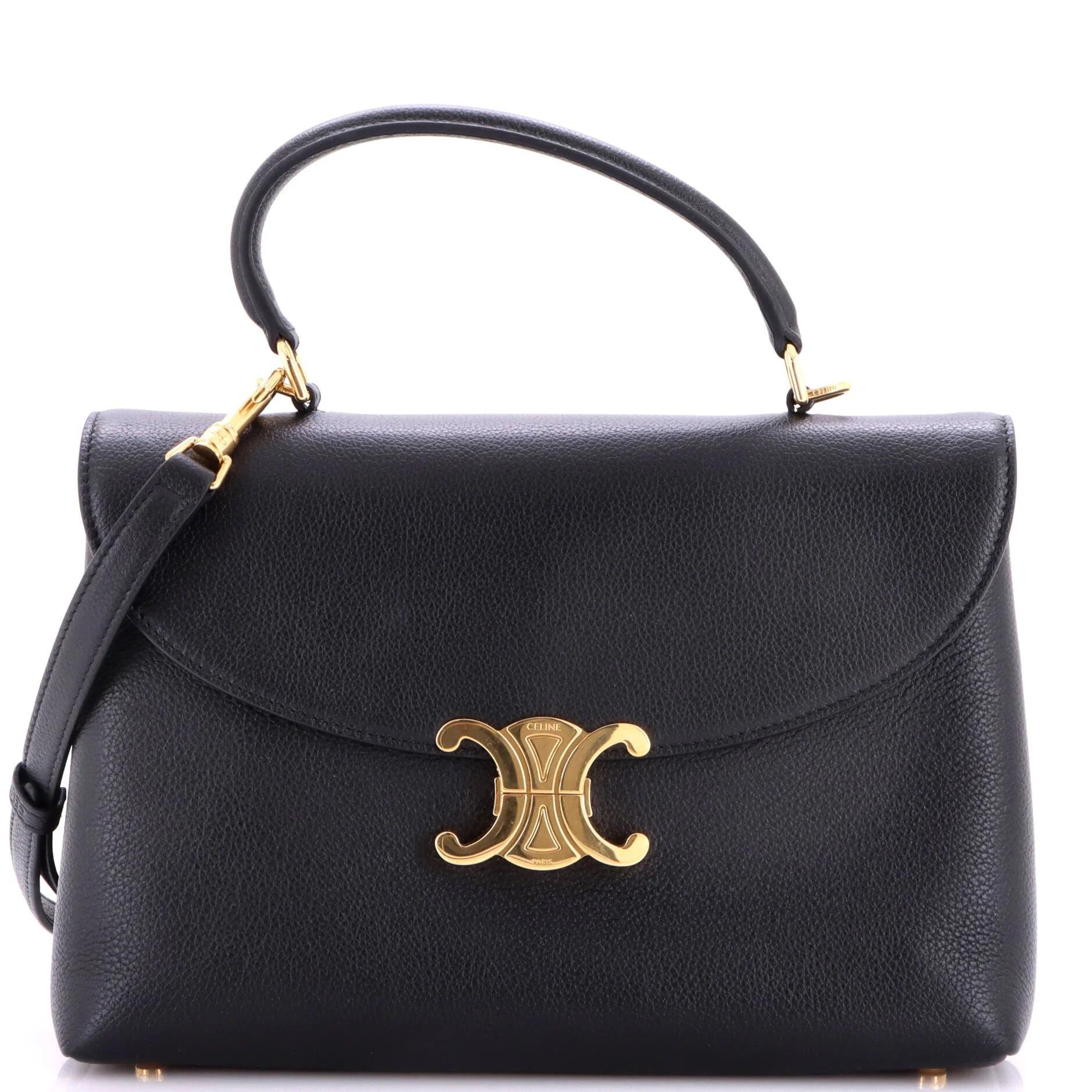 Leather handbag