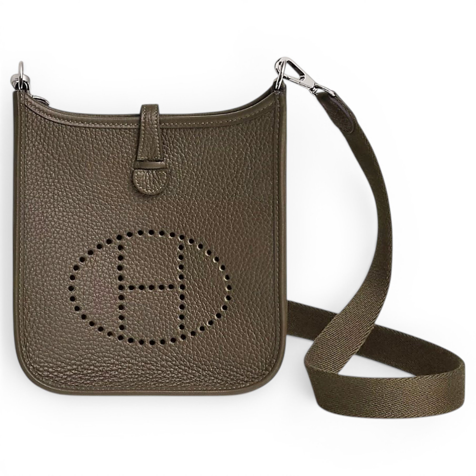 Evelyne leather crossbody bag