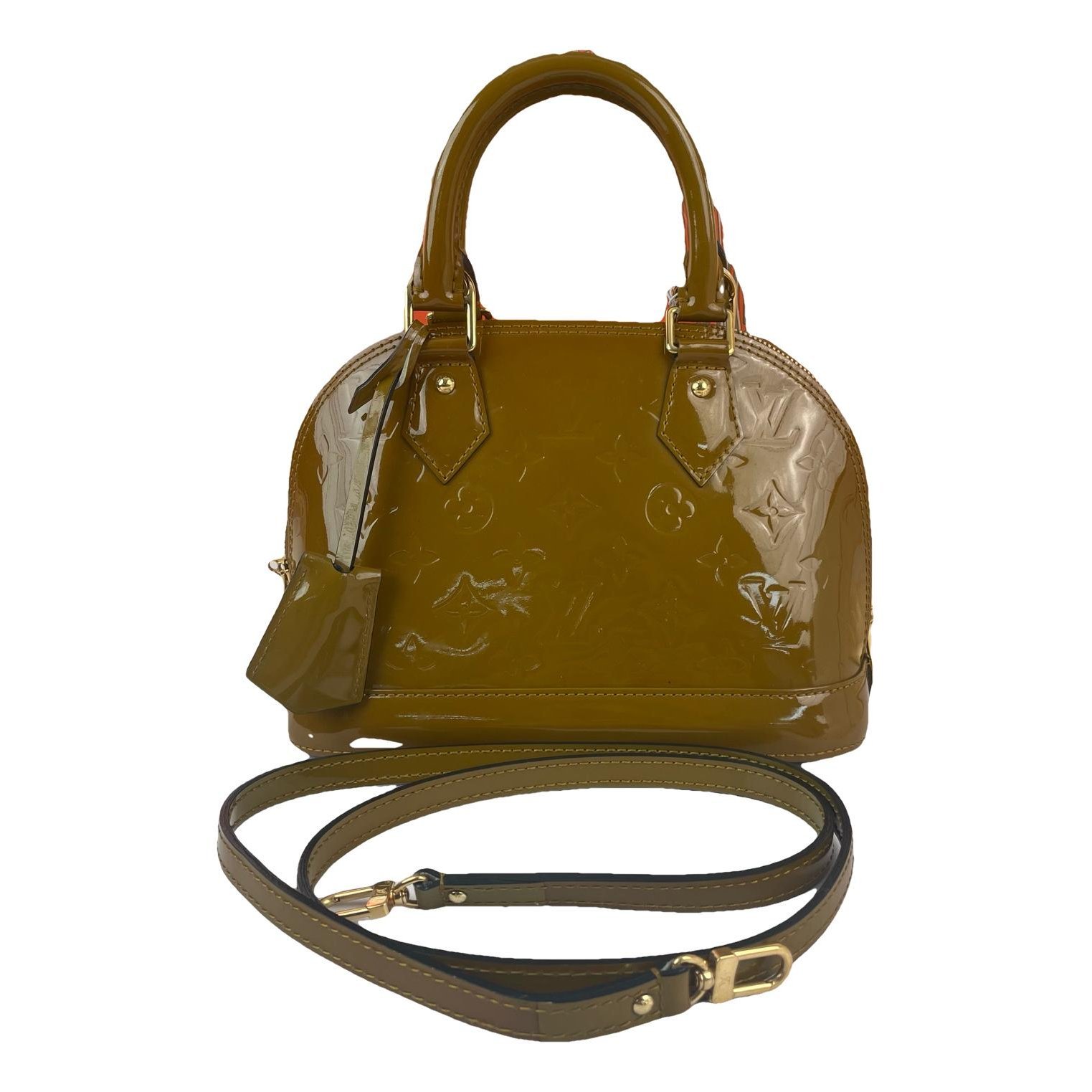 Alma patent leather handbag