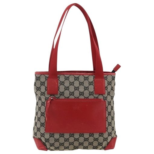 Leather tote