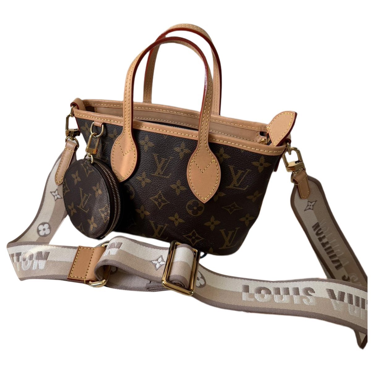 Neverfull leather tote