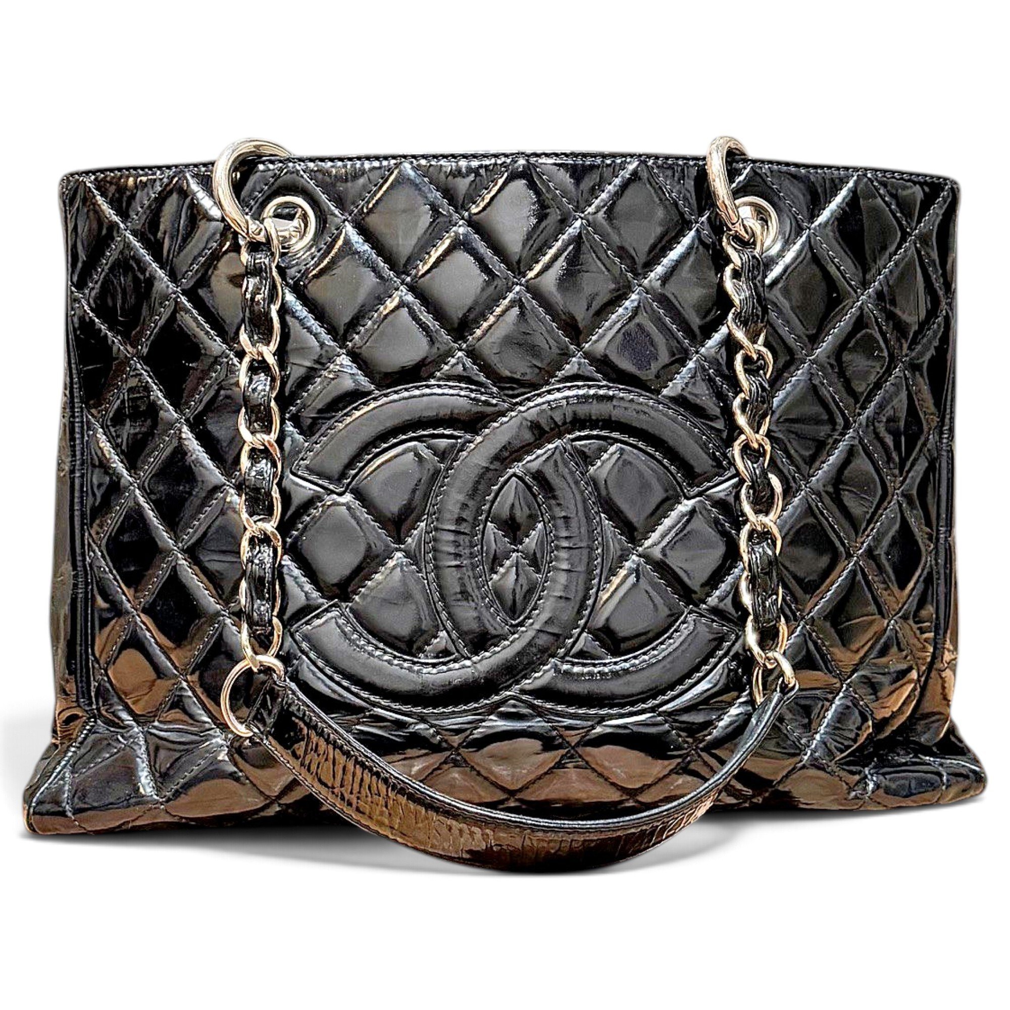 Grand shopping leather handbag