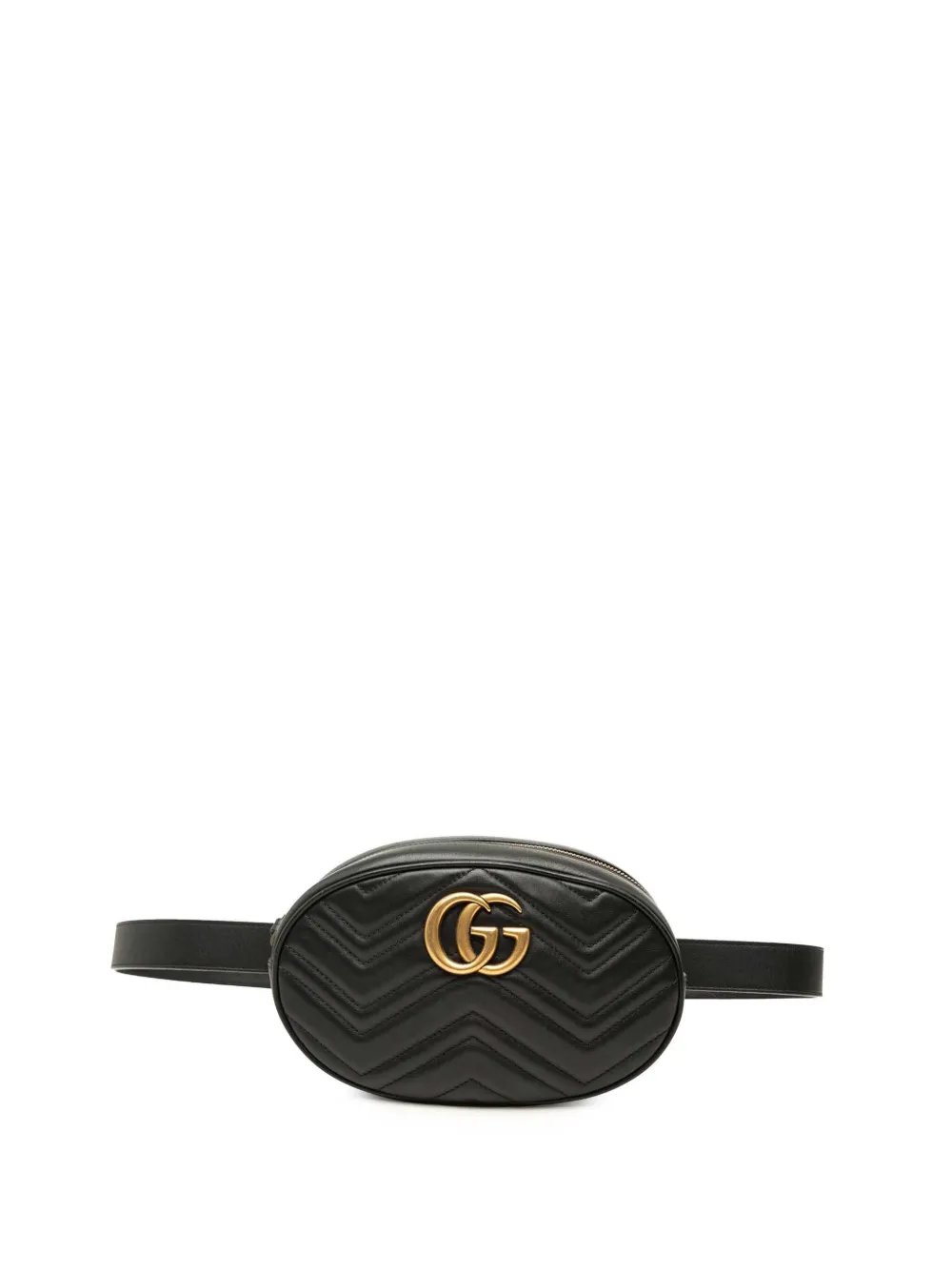 2016-2026 GG Marmont Matelasse Calfskin belt bag