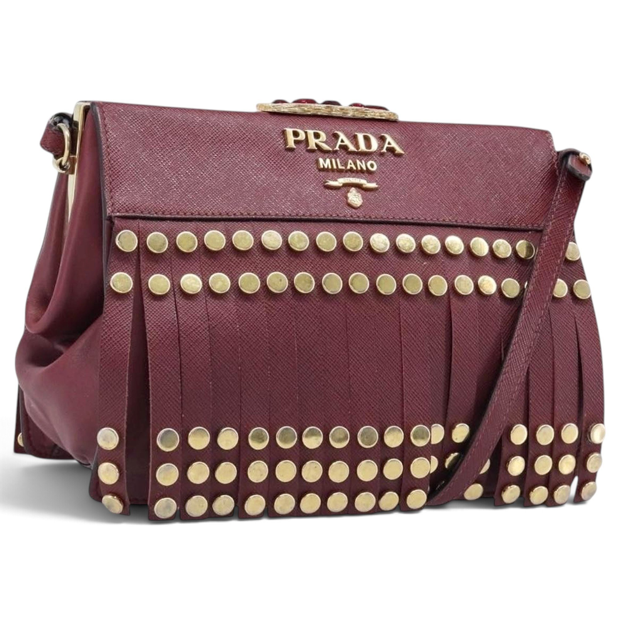 Leather handbag