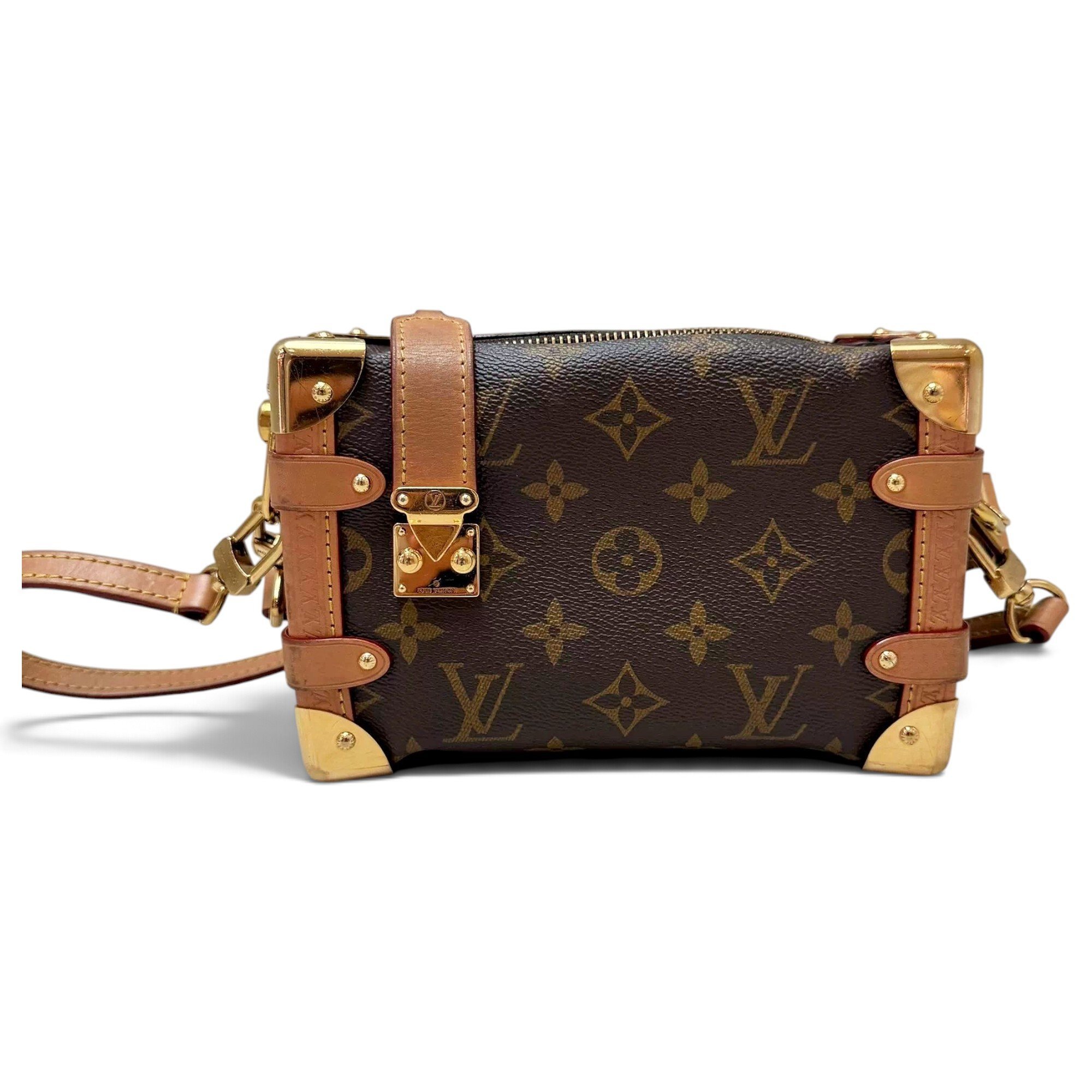 Petite Malle cloth crossbody bag