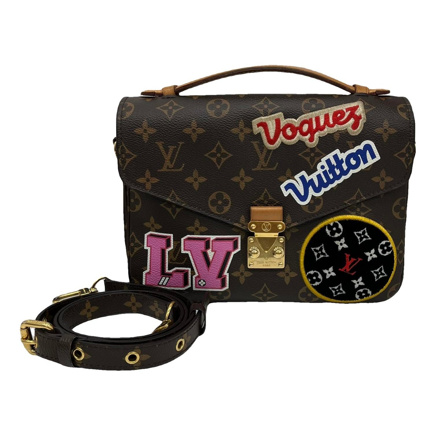 Metis leather handbag