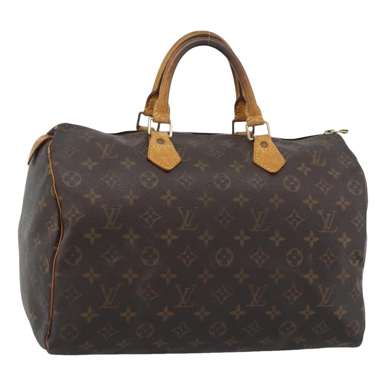 Speedy leather handbag