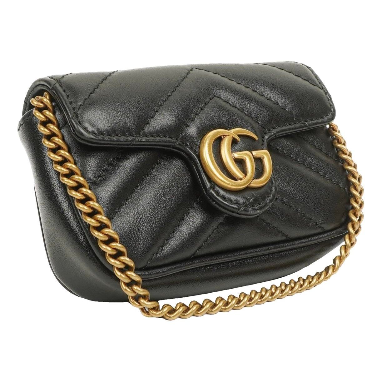 GG Marmont Flap leather crossbody bag