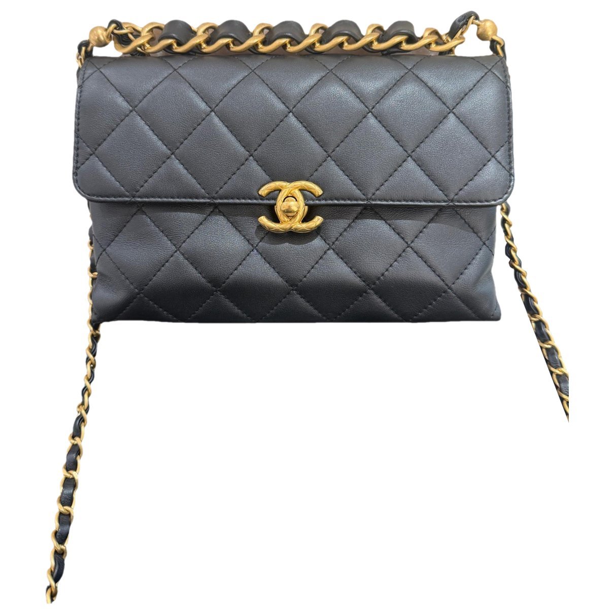 Leather crossbody bag