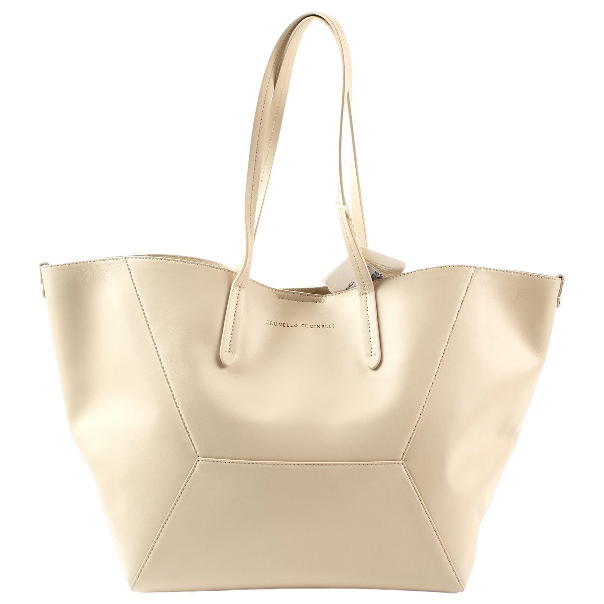 Leather tote