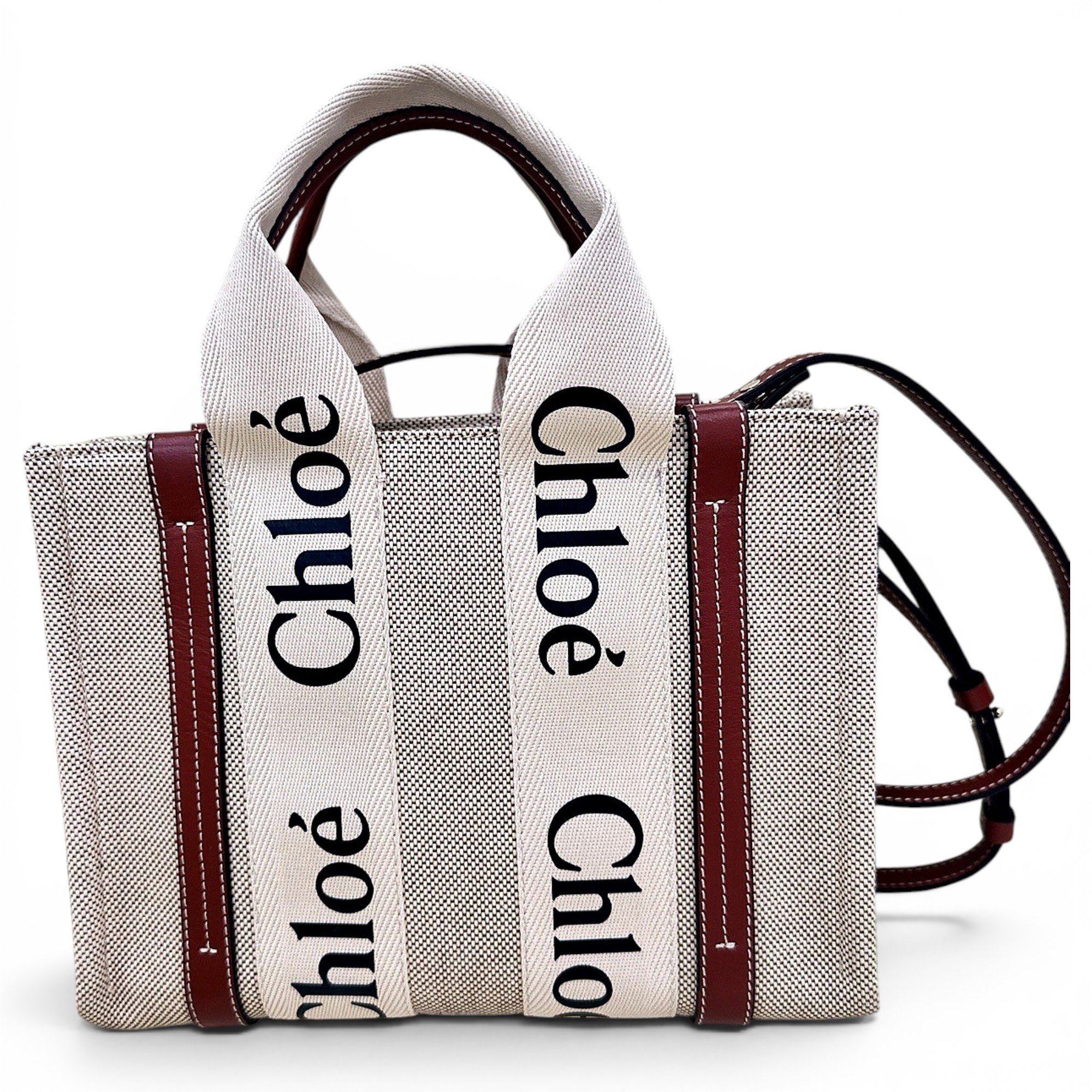 Woody cloth tote