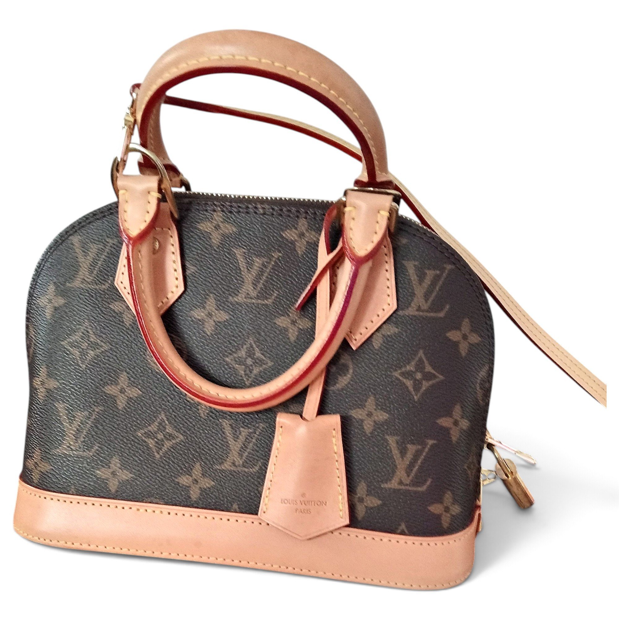 Alma BB leather handbag