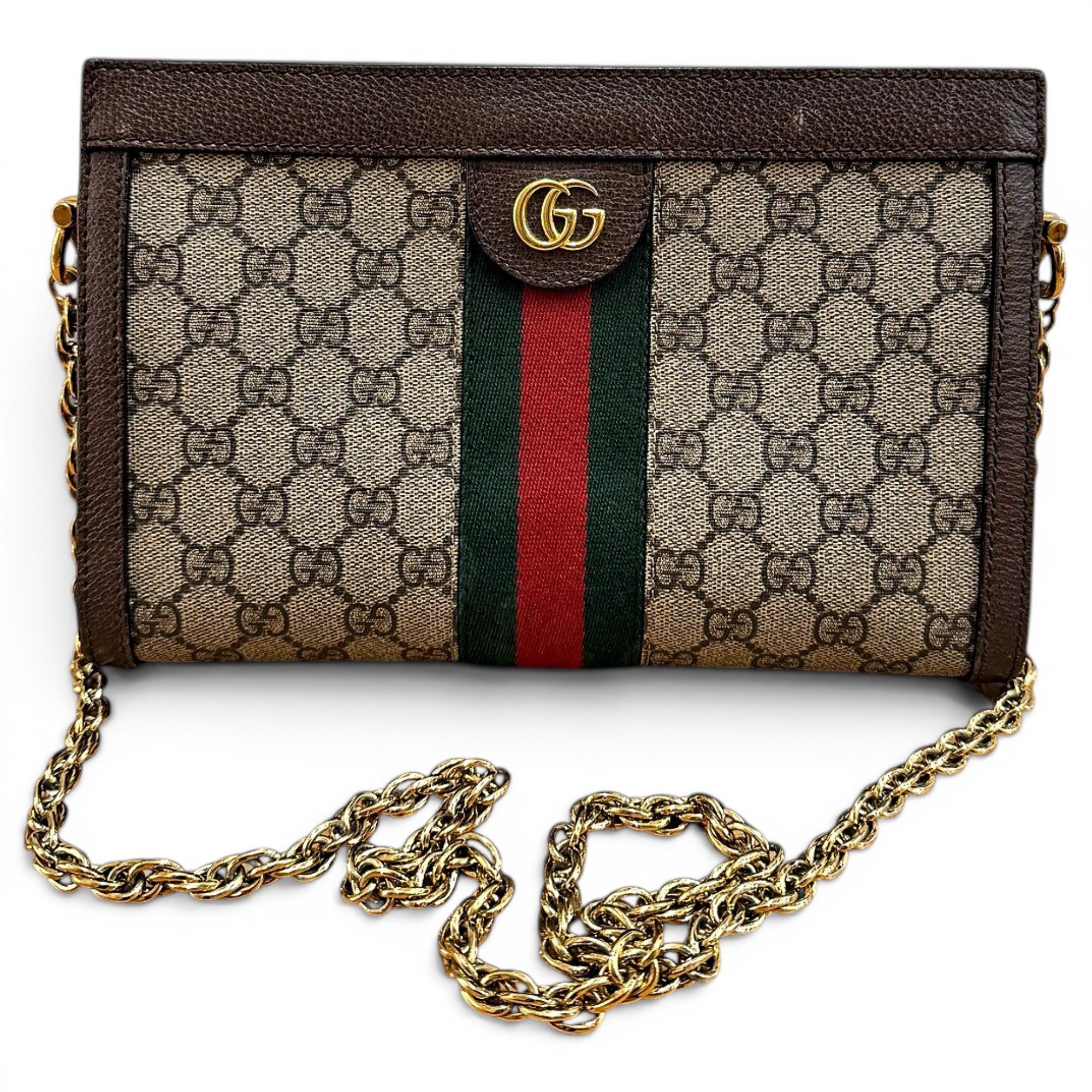 Ophidia Chain cloth handbag