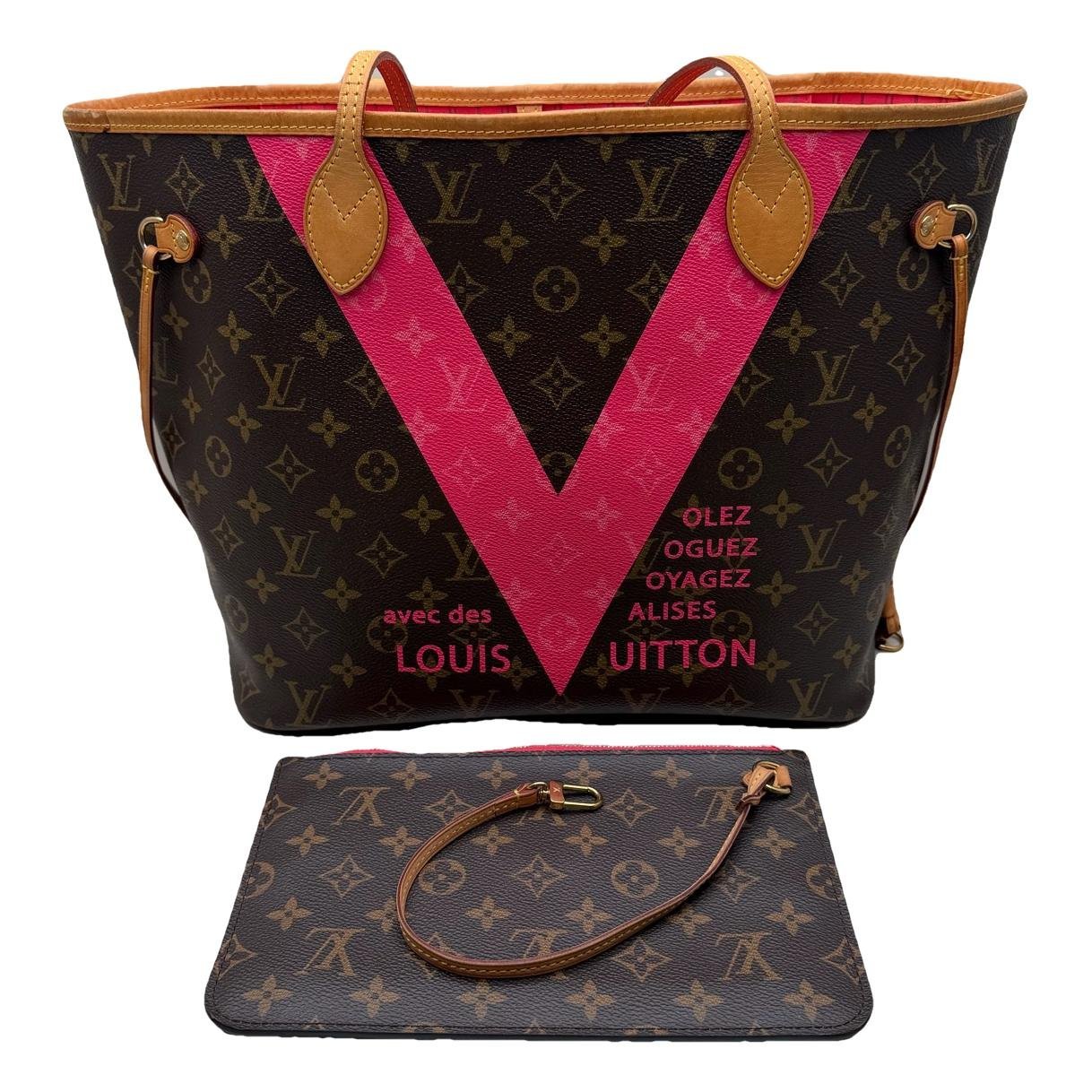 Neverfull leather handbag