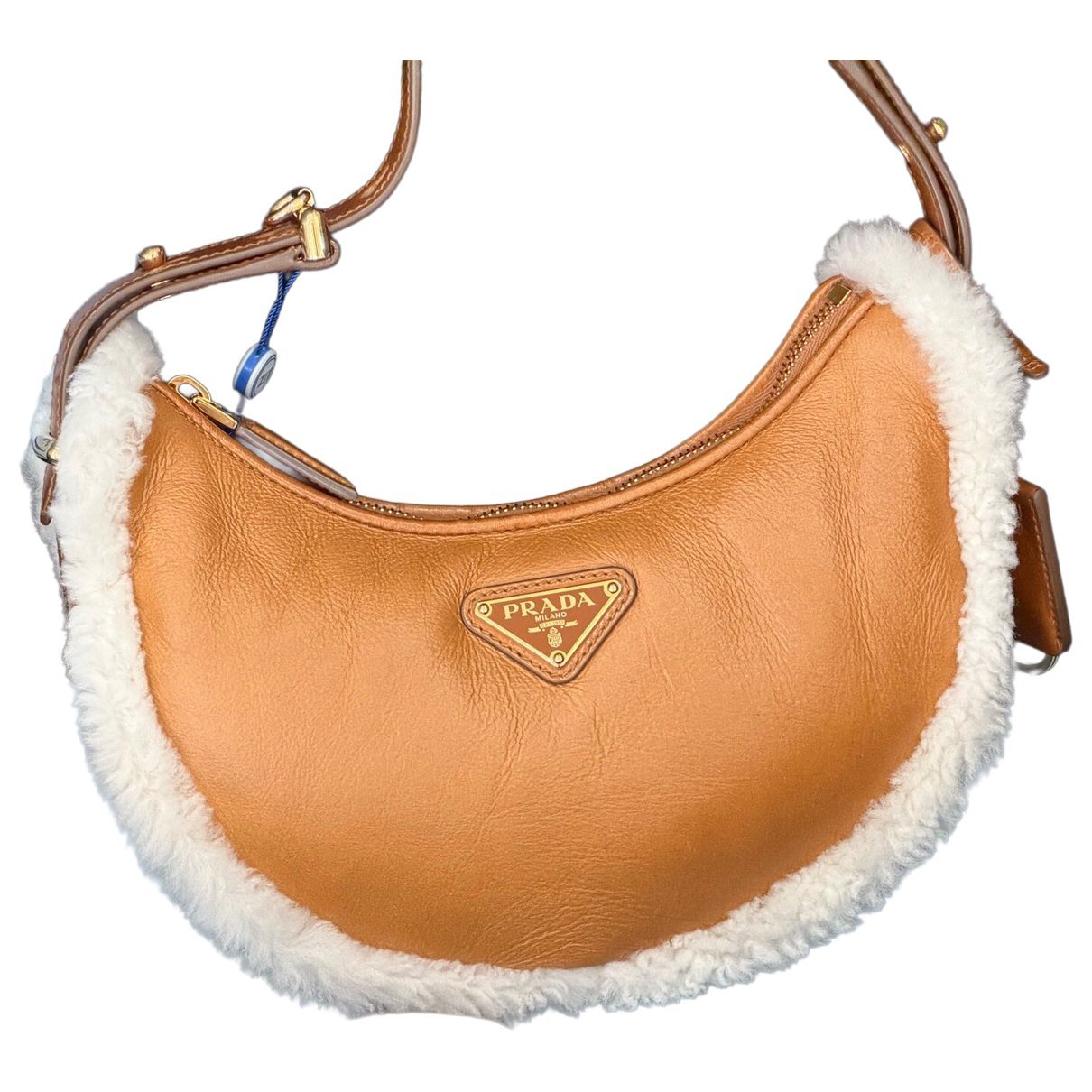 Arqué leather handbag