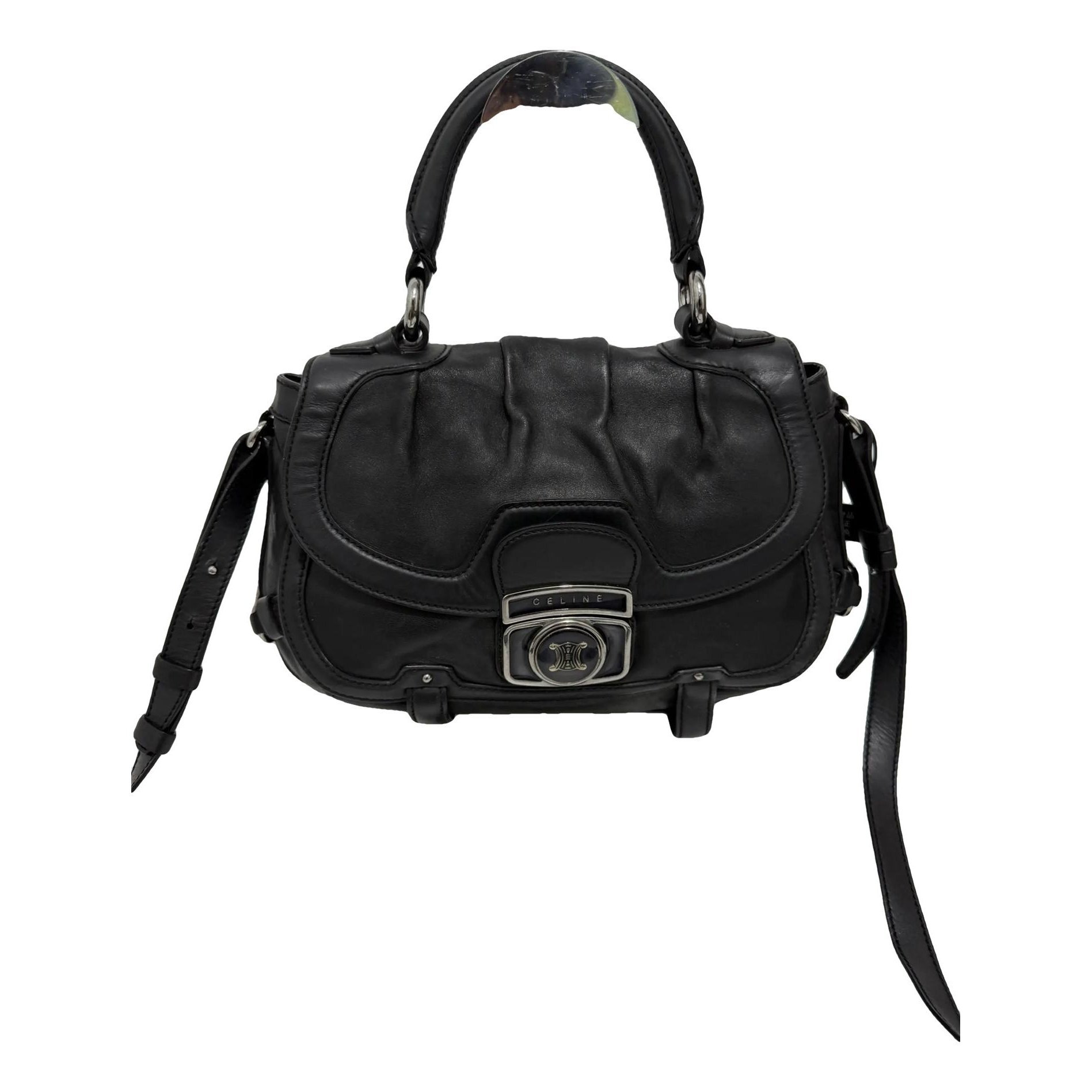 Leather crossbody bag
