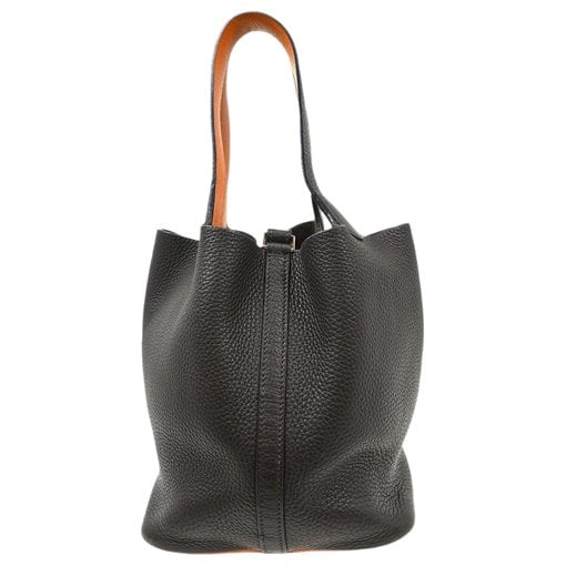 Hermes Picotin Handbag Clemence Leather