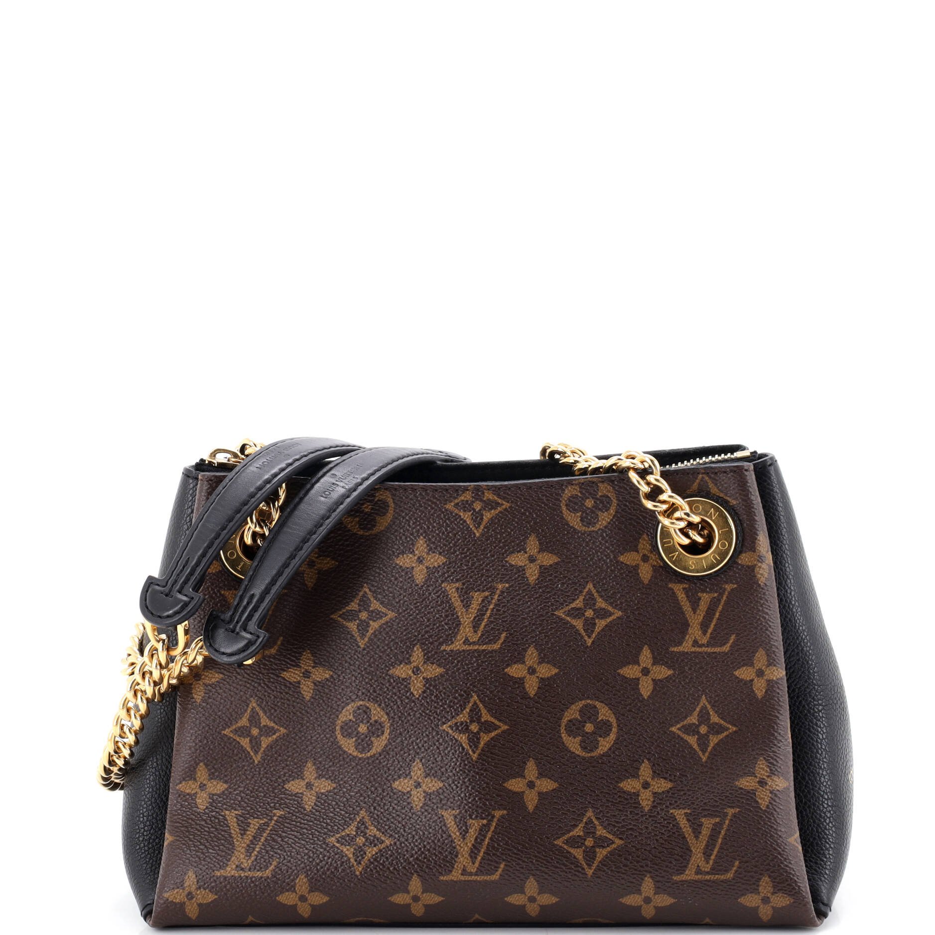 Surene Handbag Monogram Canvas with Leather BB
