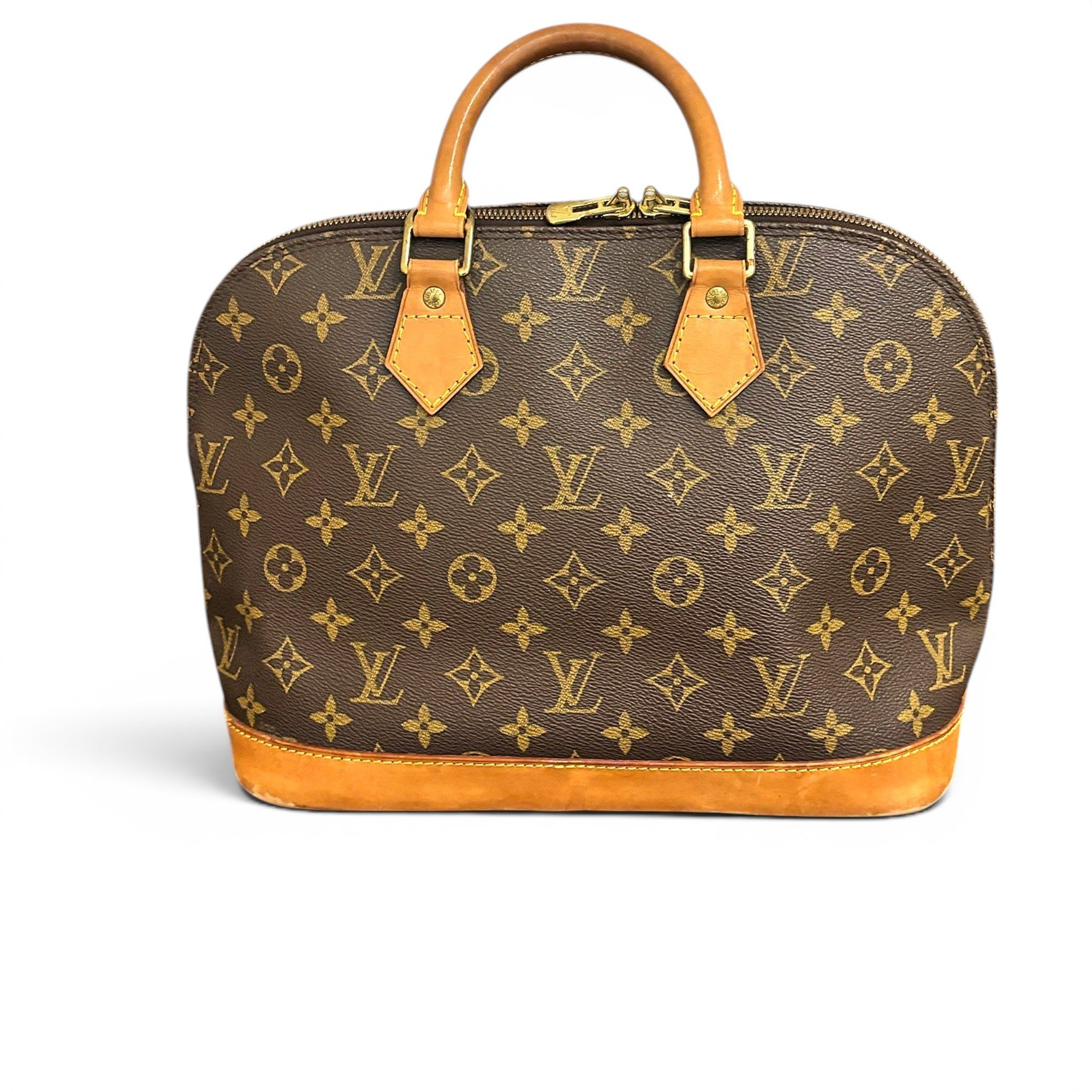 Alma leather handbag