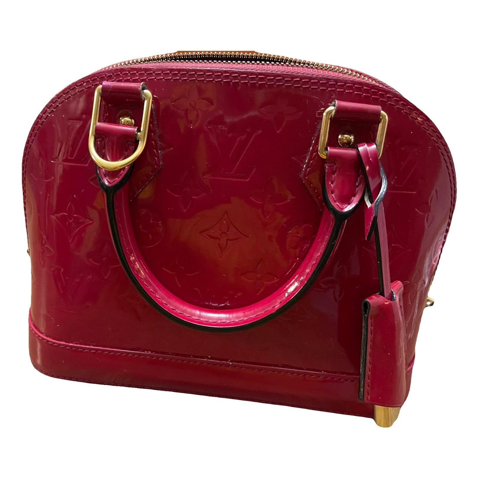 Alma BB patent leather handbag