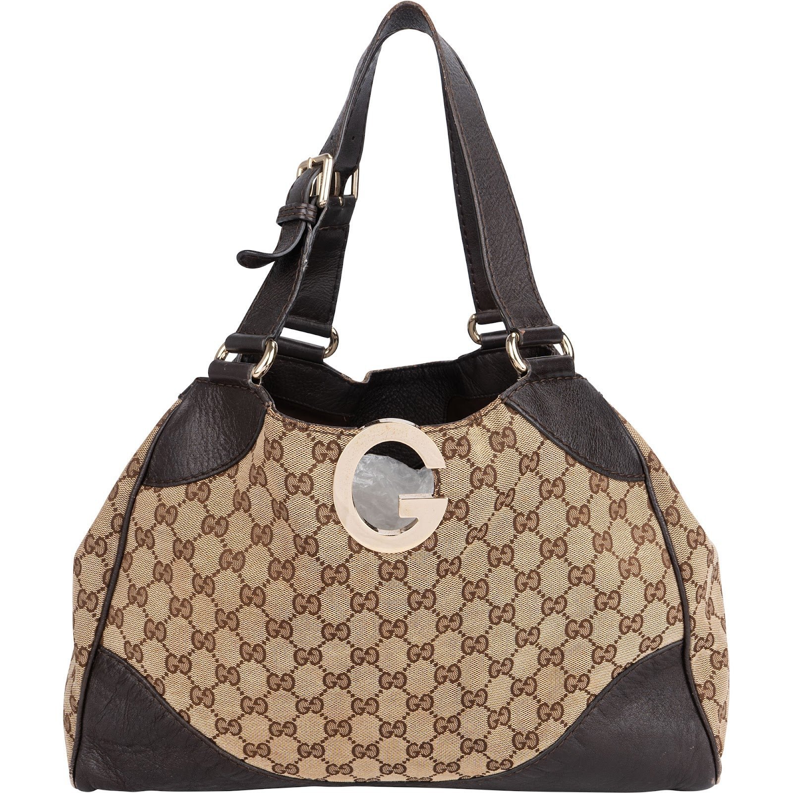 Eclipse leather handbag