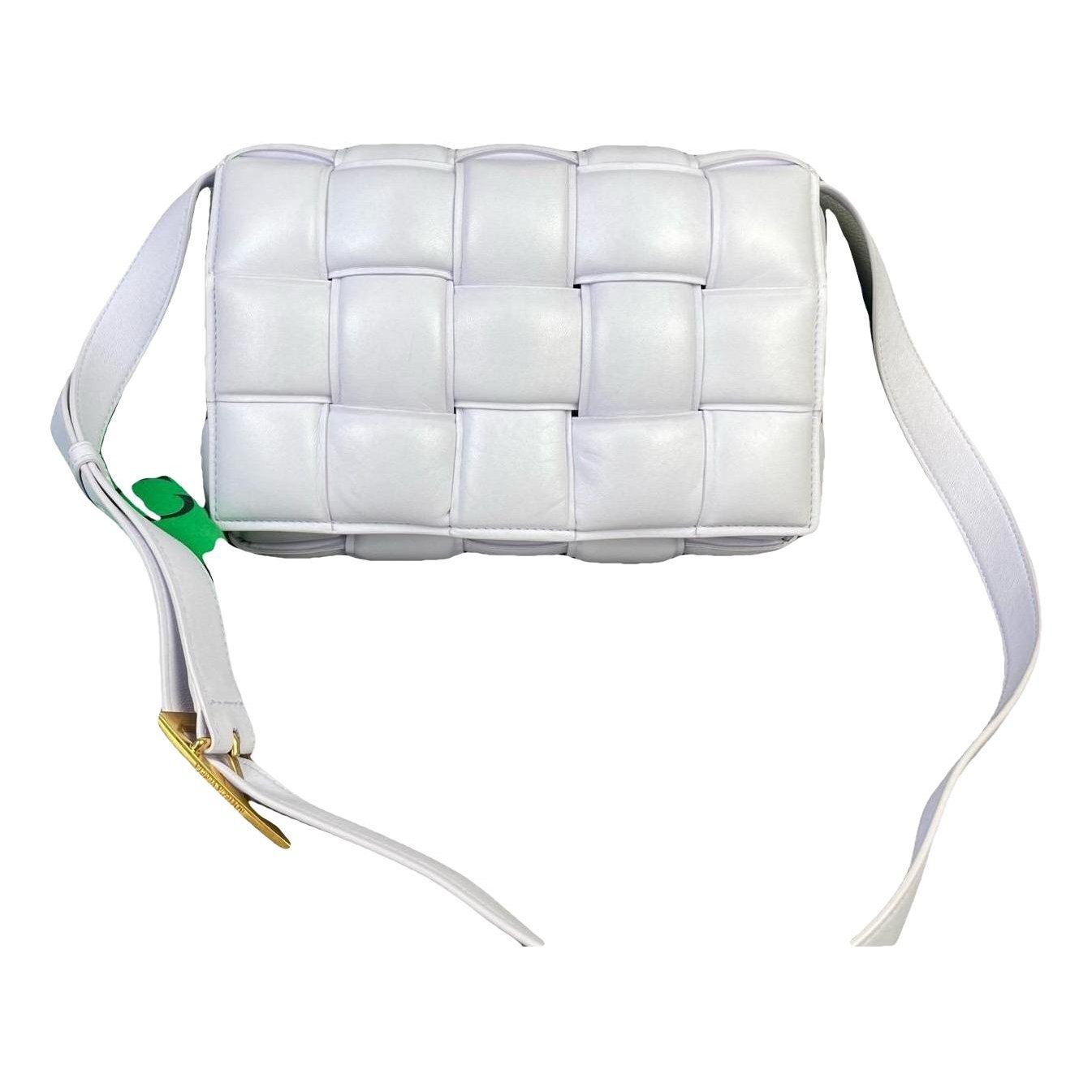 Cassette Padded leather handbag