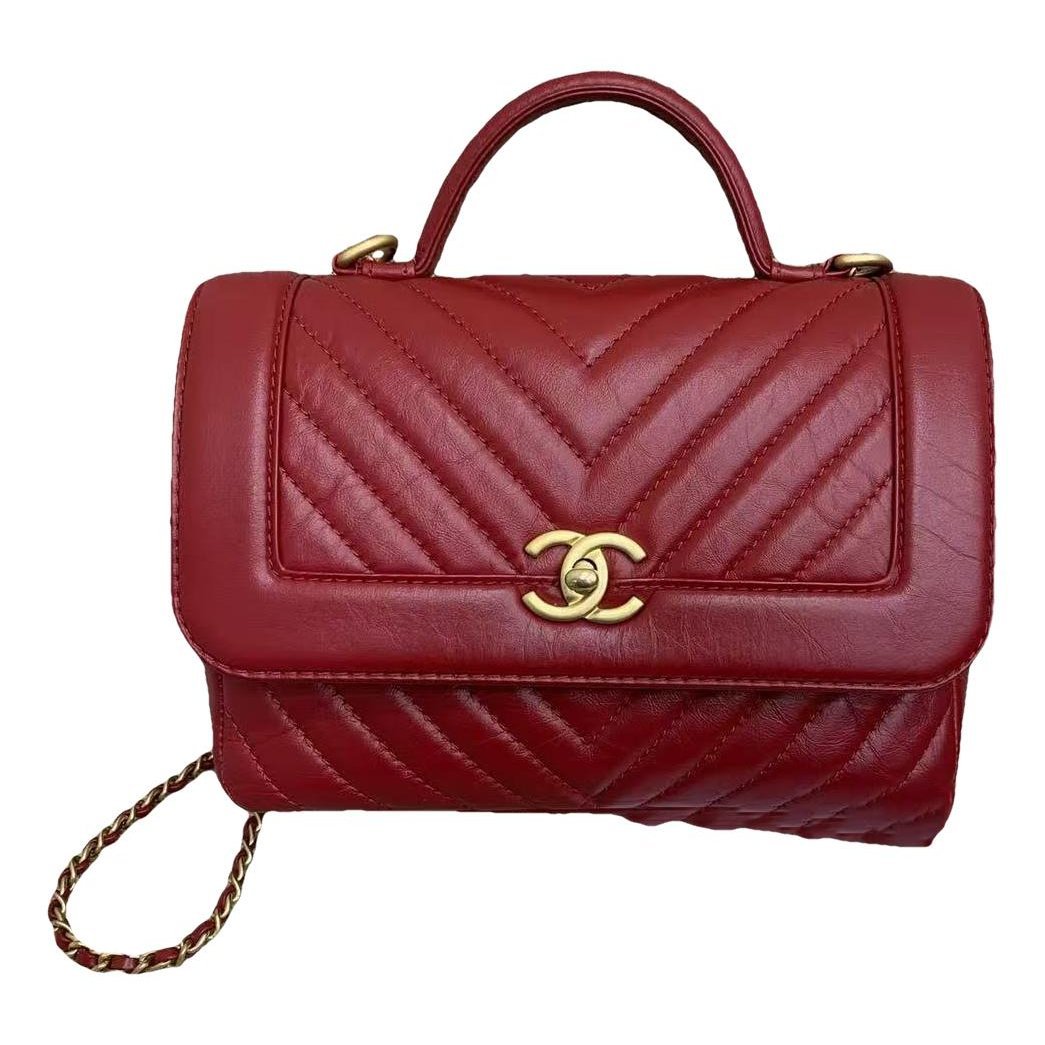 Leather crossbody bag
