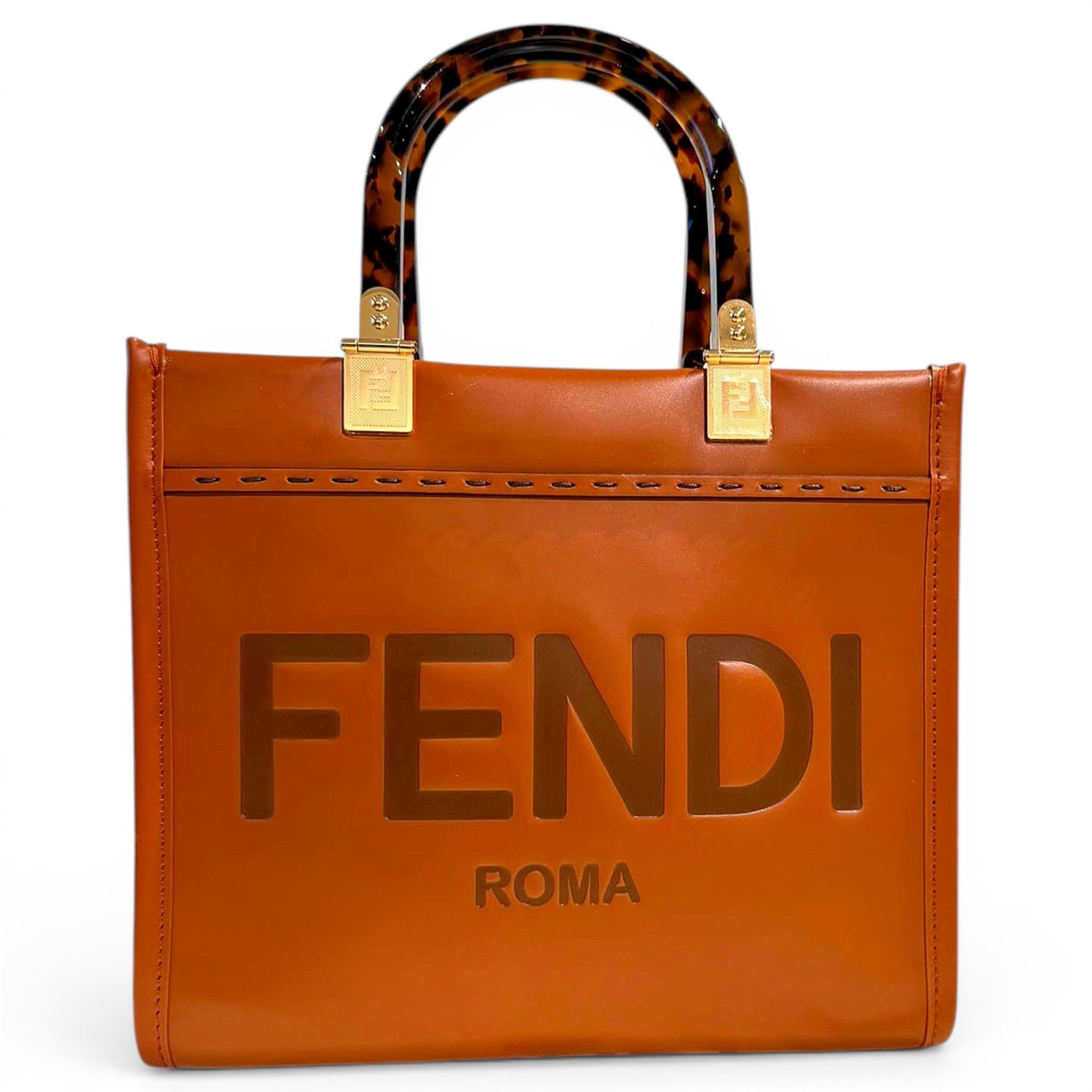 Sunshine leather tote