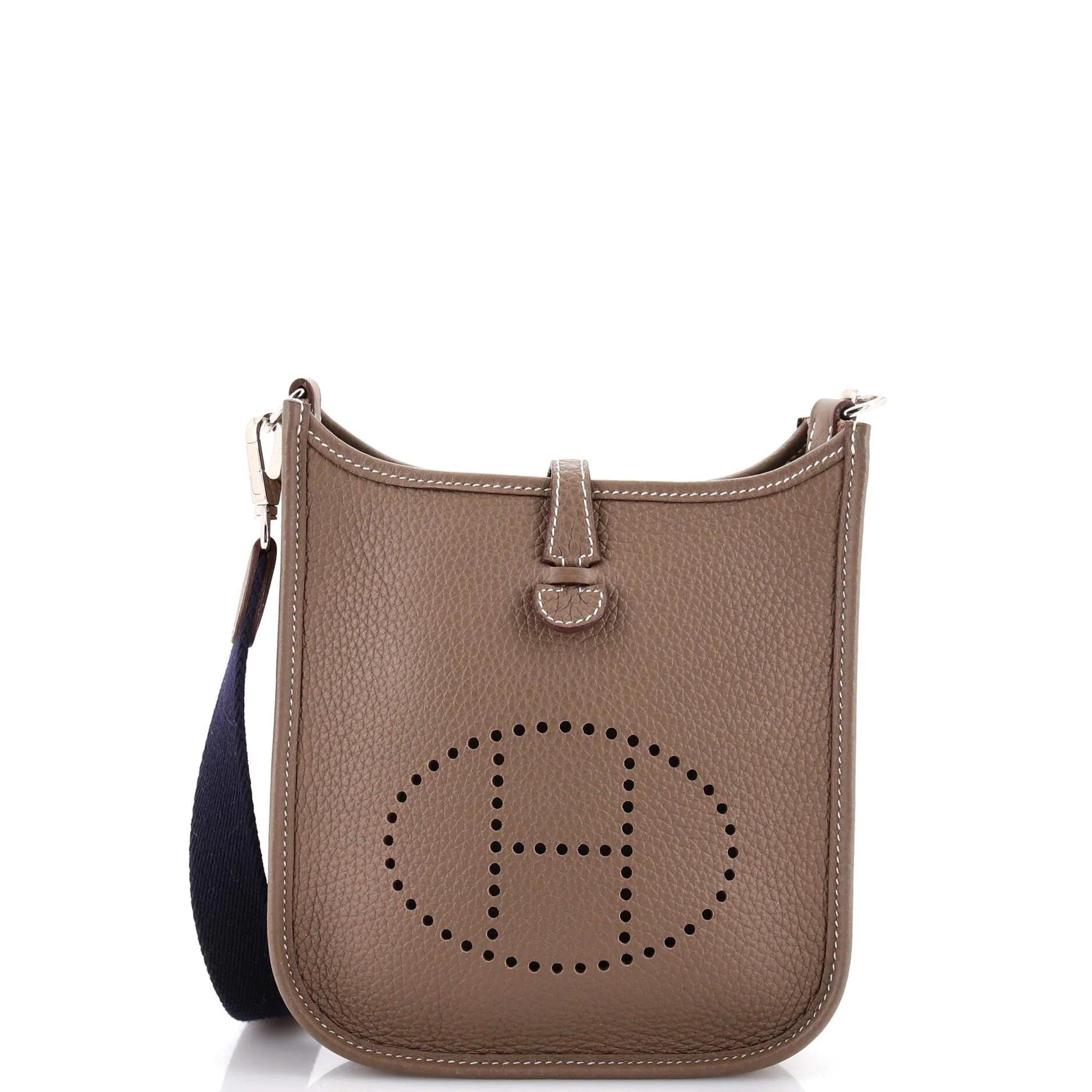 Mini Evelyne leather crossbody bag