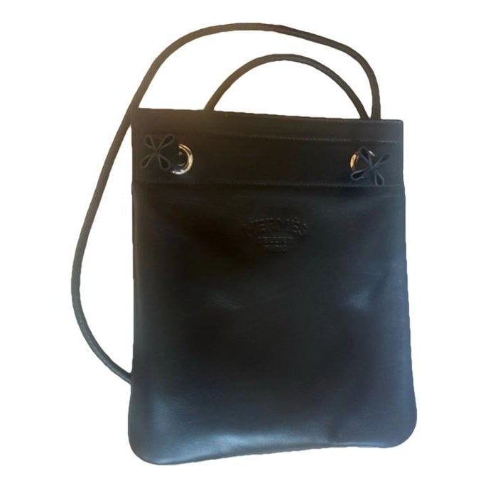 Hermes Aline Handbag Black