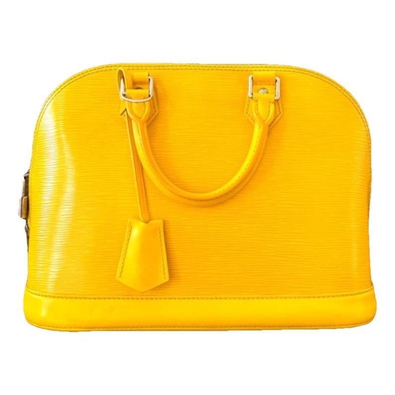 Alma patent leather satchel