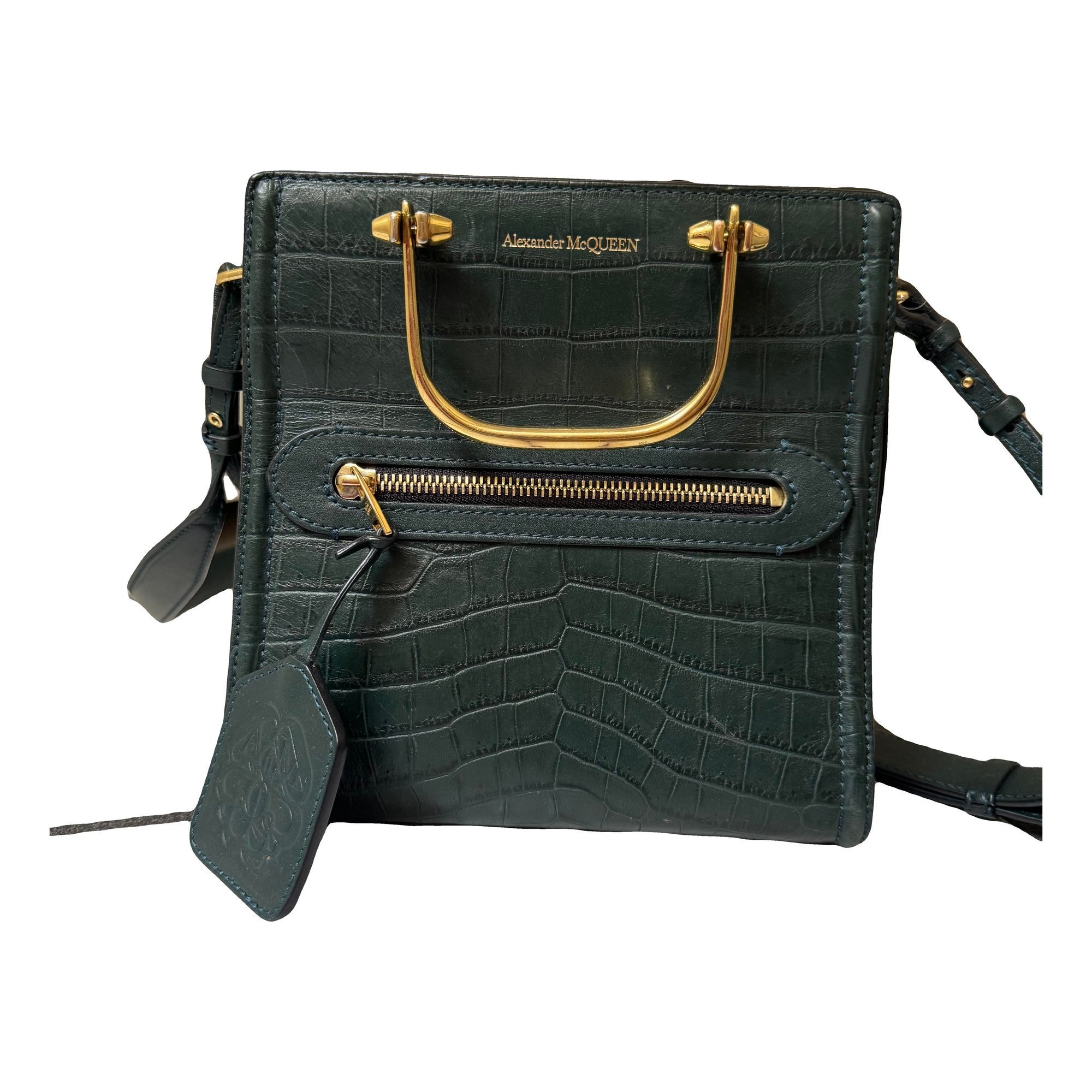 Leather crossbody bag