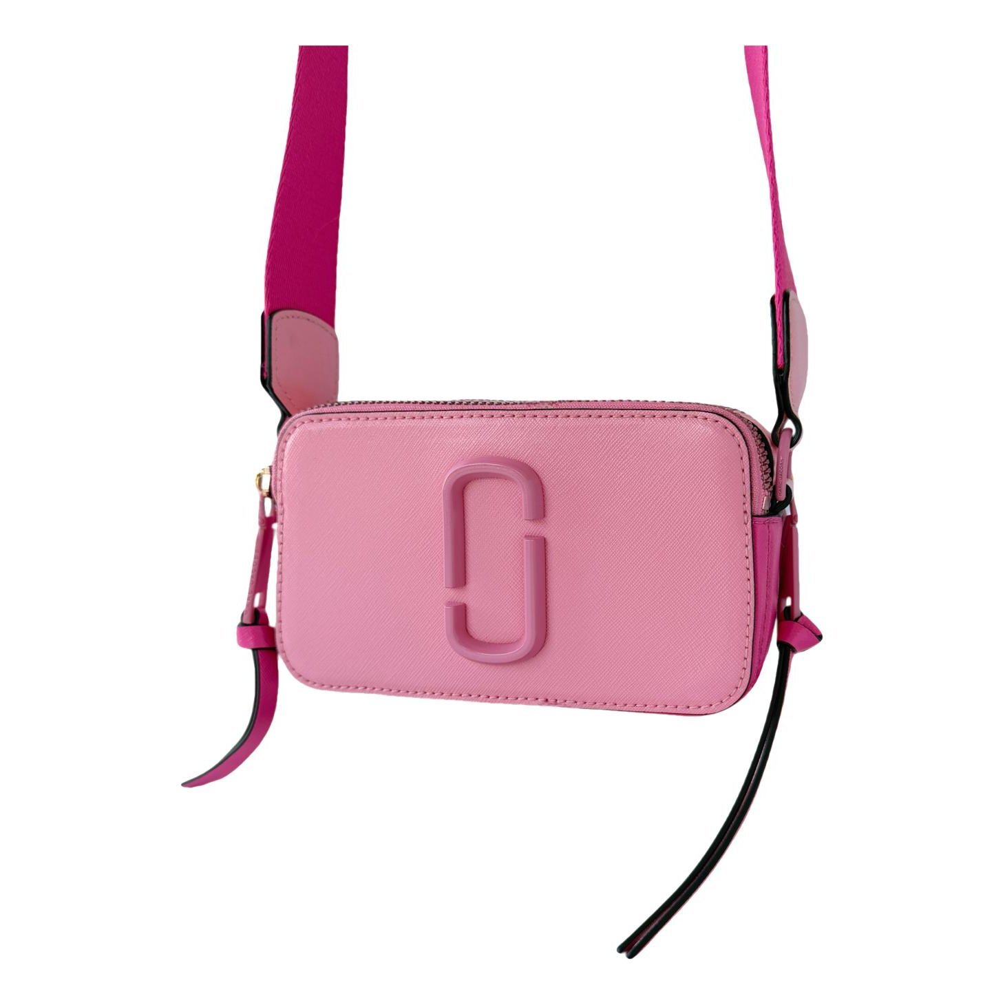 Snapshot leather crossbody bag