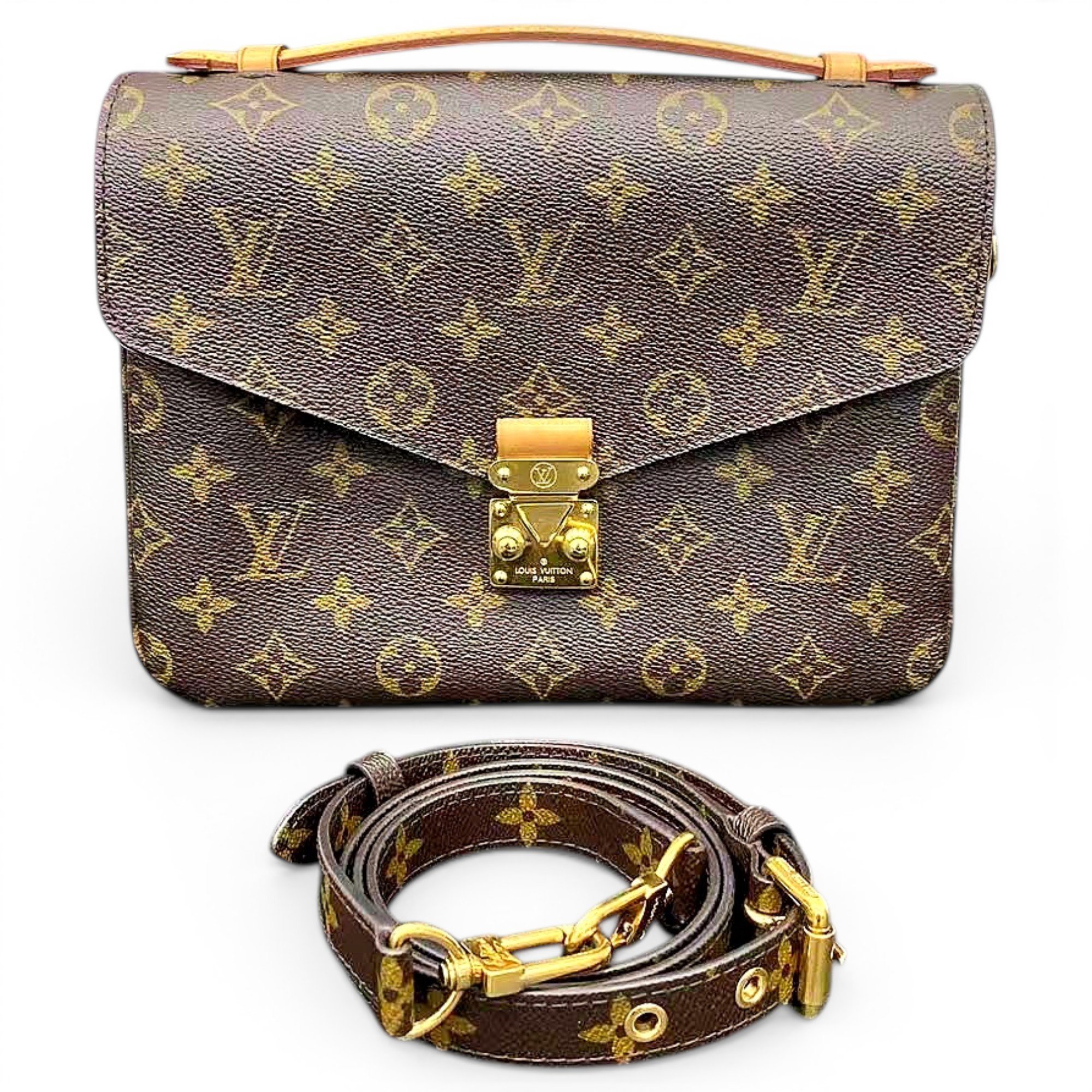 Metis leather crossbody bag