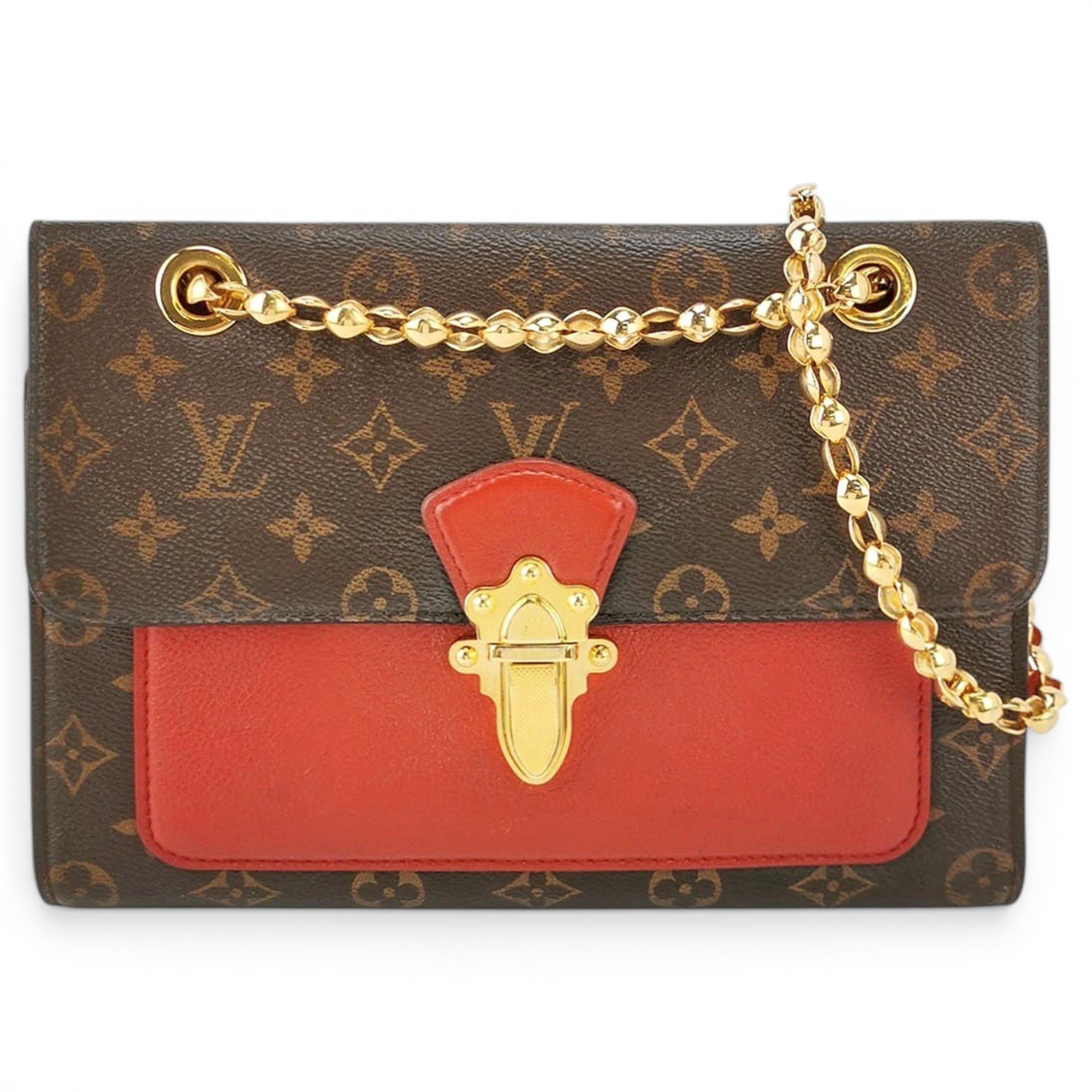 Victoire leather handbag