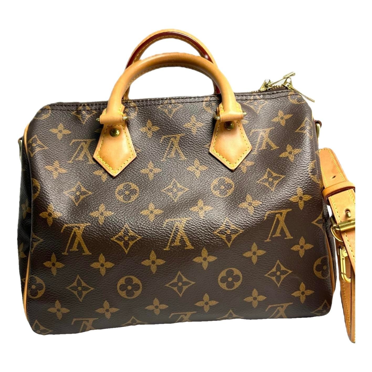 Speedy leather handbag