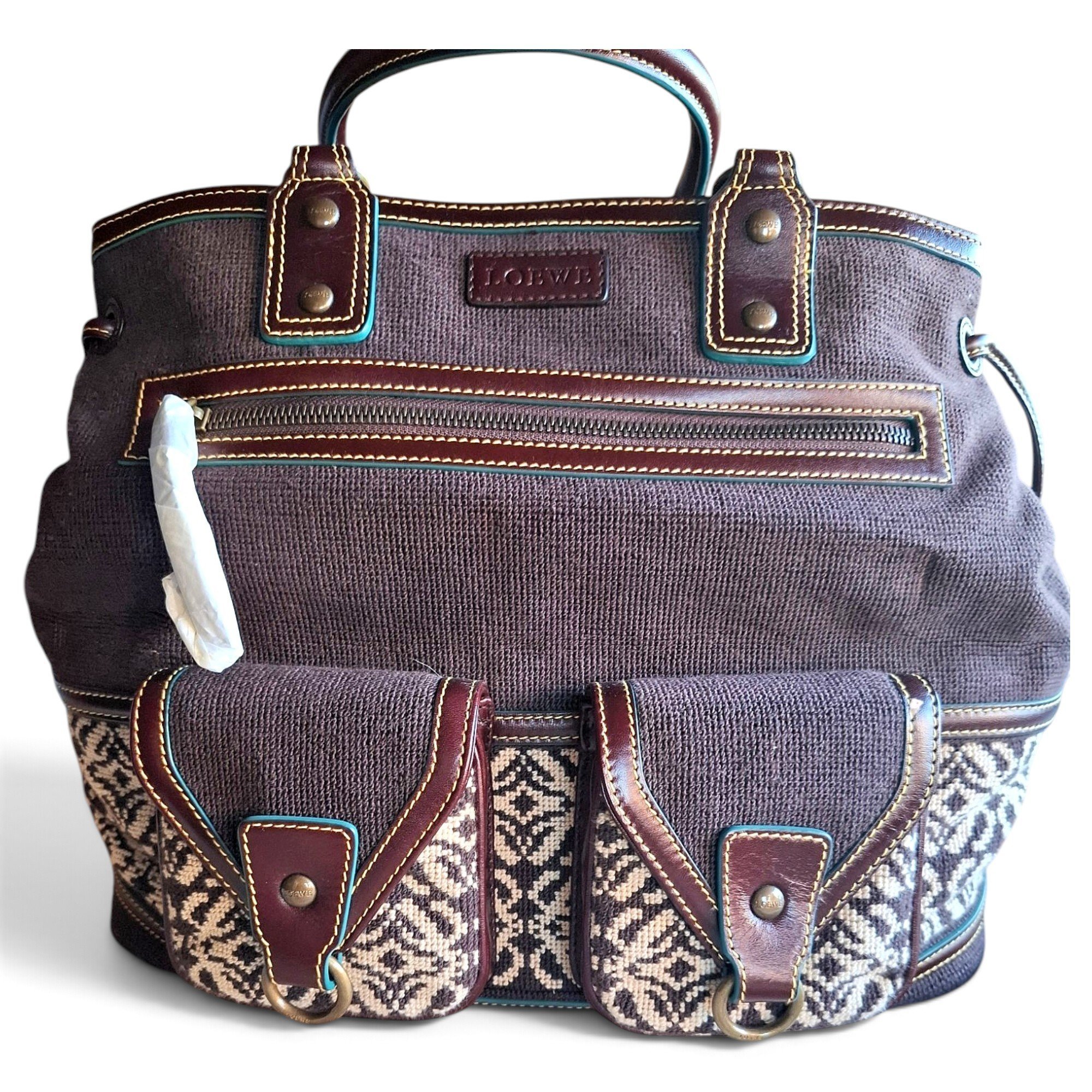 Tweed handbag