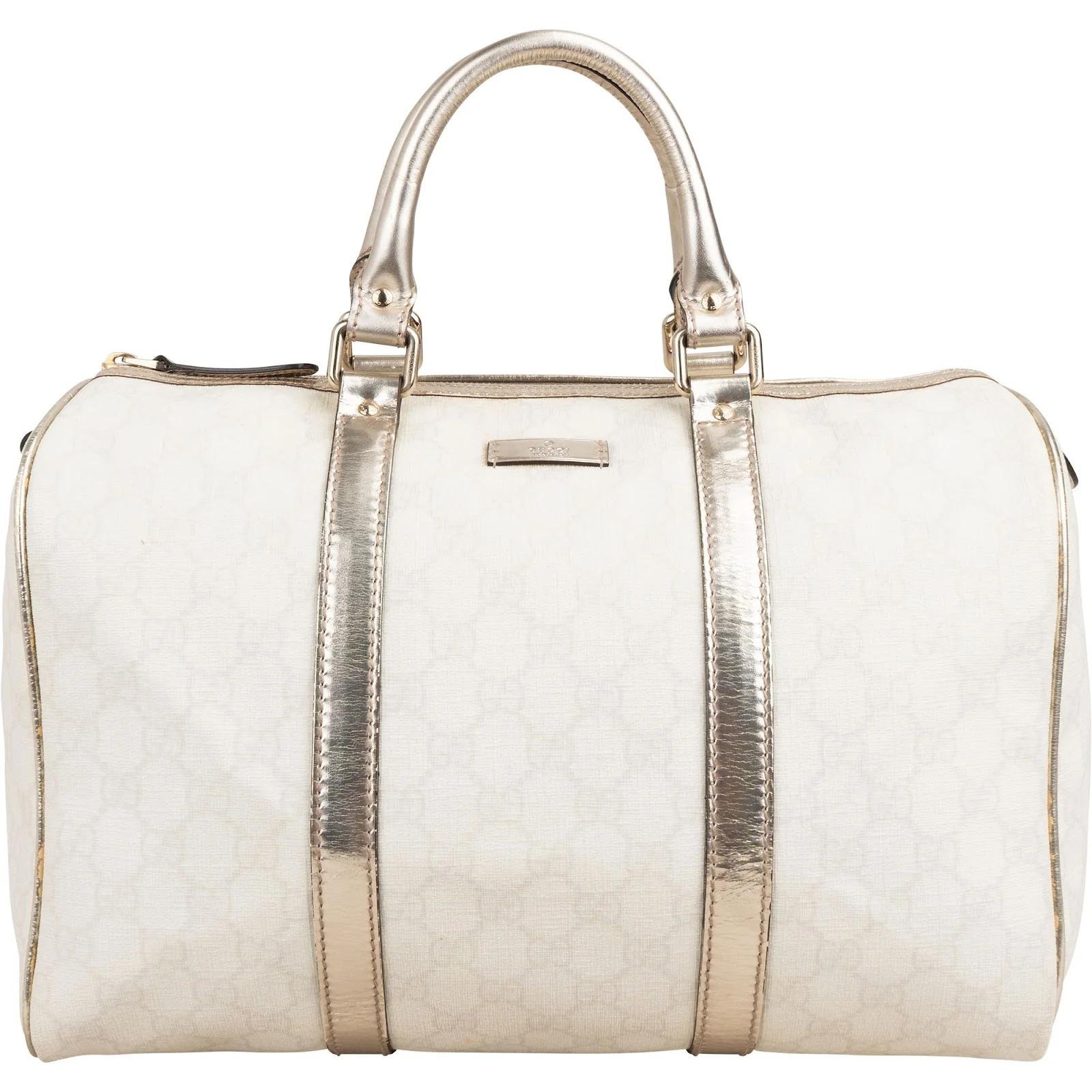 Boston leather handbag
