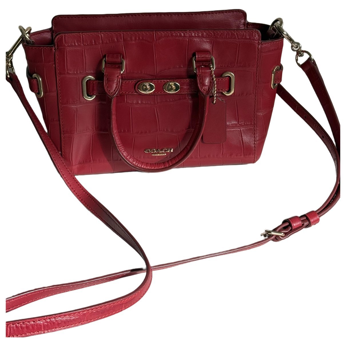 Leather satchel
