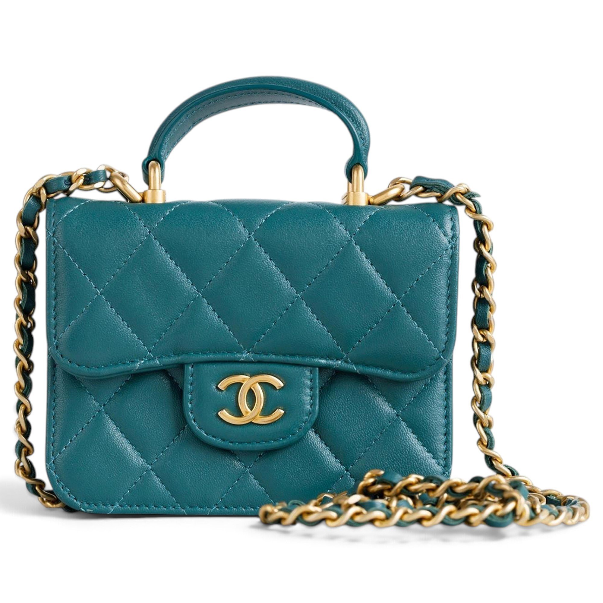 Timeless Classique Top Handle leather handbag
