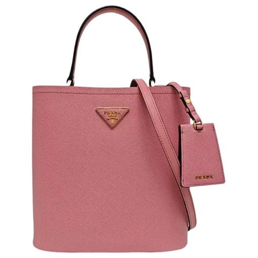 Panier leather handbag