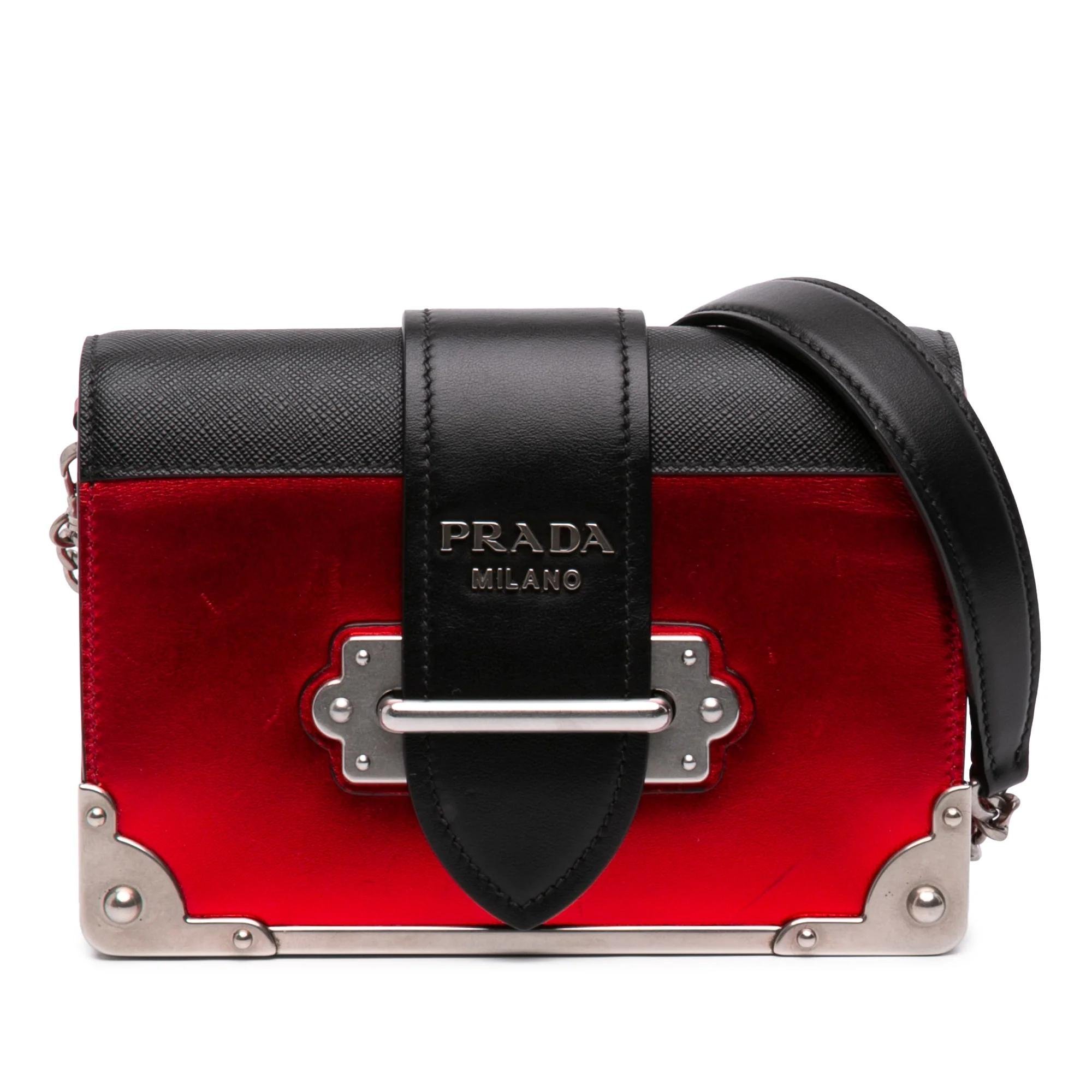 Cahier leather bag