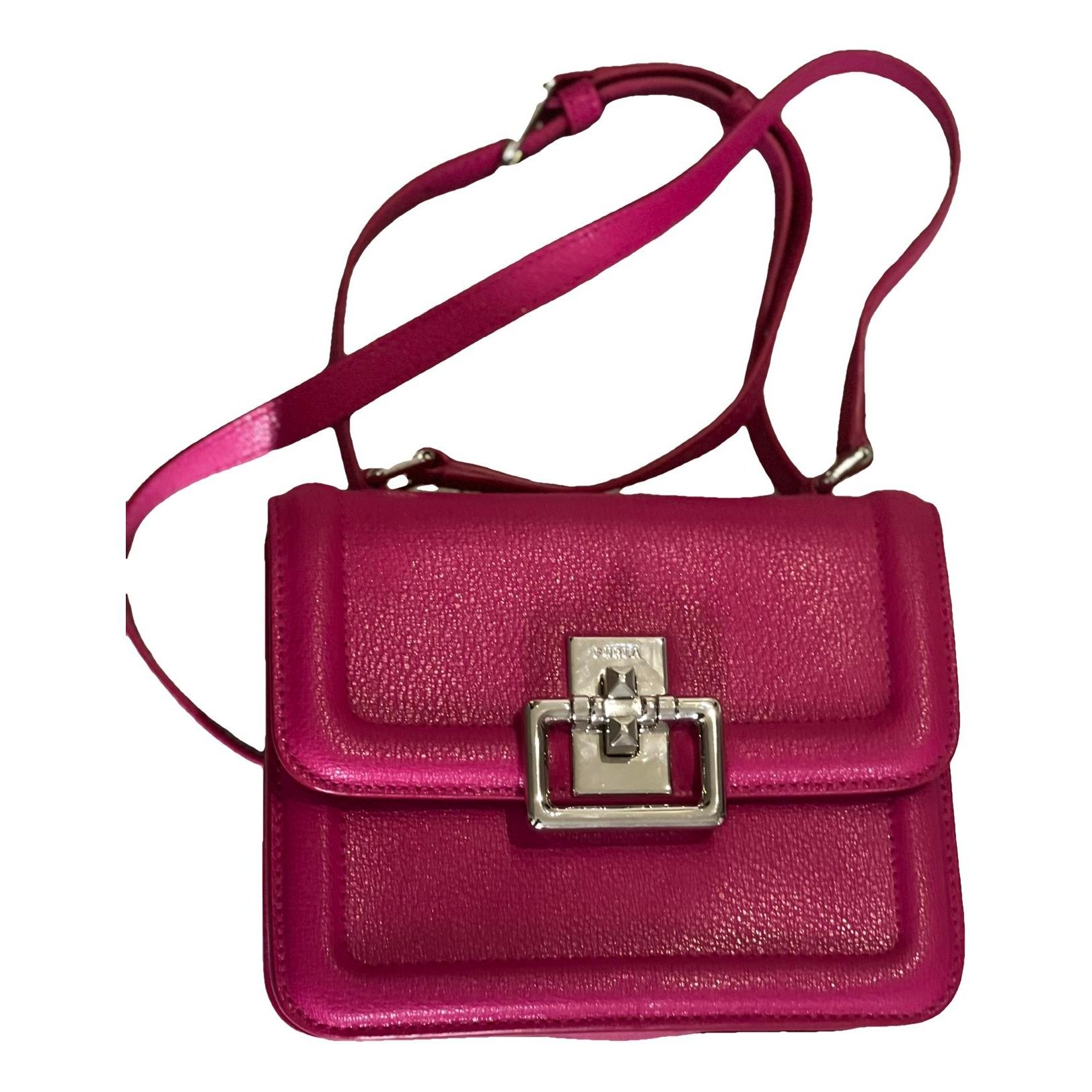 Leather crossbody bag