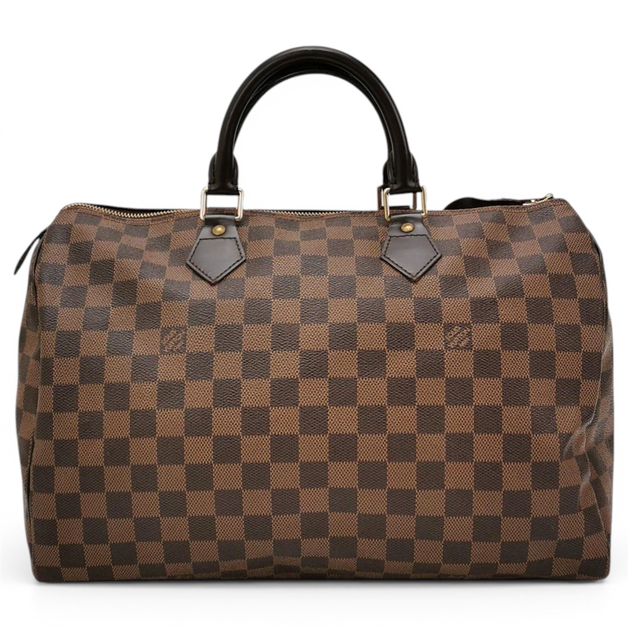 Speedy leather handbag